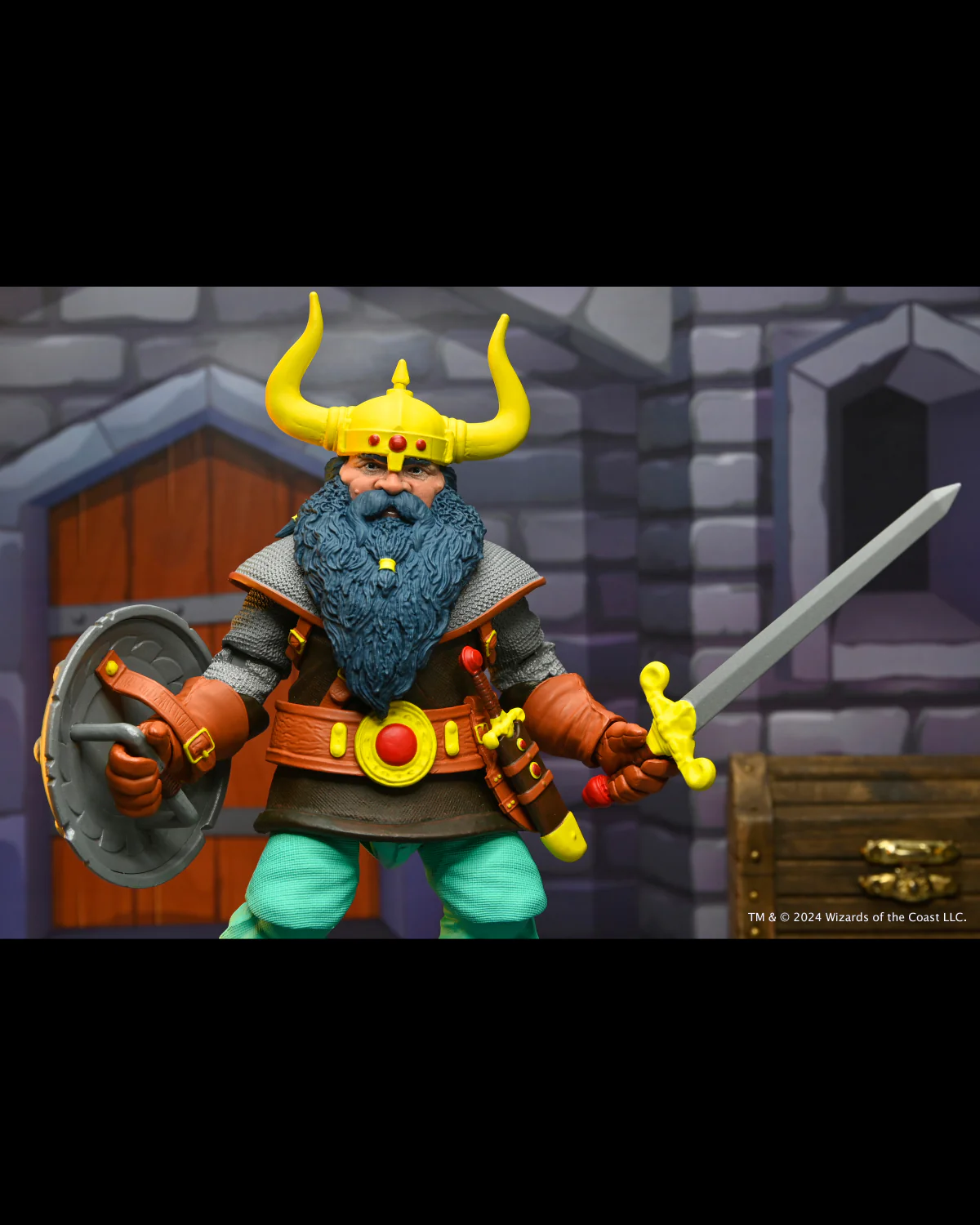Dungeons & Dragons - 50th Anniversary Elkhorn 7" Scale Figure on Blister Card - Image 3