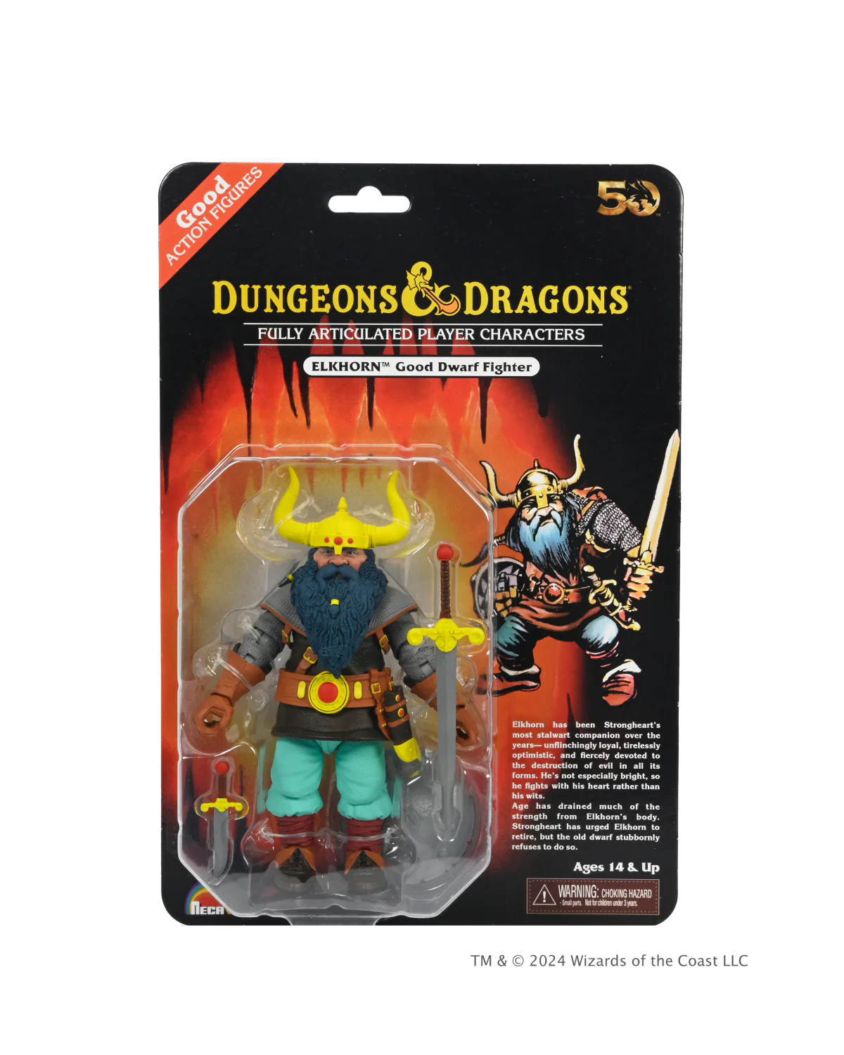 Dungeons & Dragons - 50th Anniversary Elkhorn 7" Scale Figure on Blister Card - Image 5