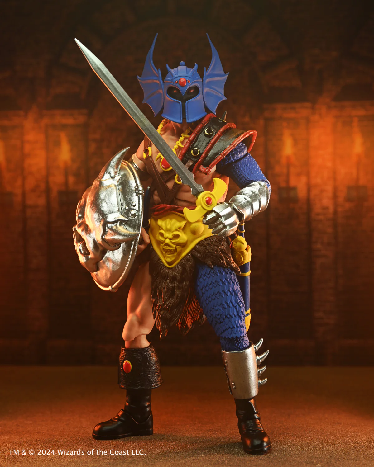 Dungeons & Dragons - 50th Anniversary Warduke 7" Scale Figure on Blister Card
