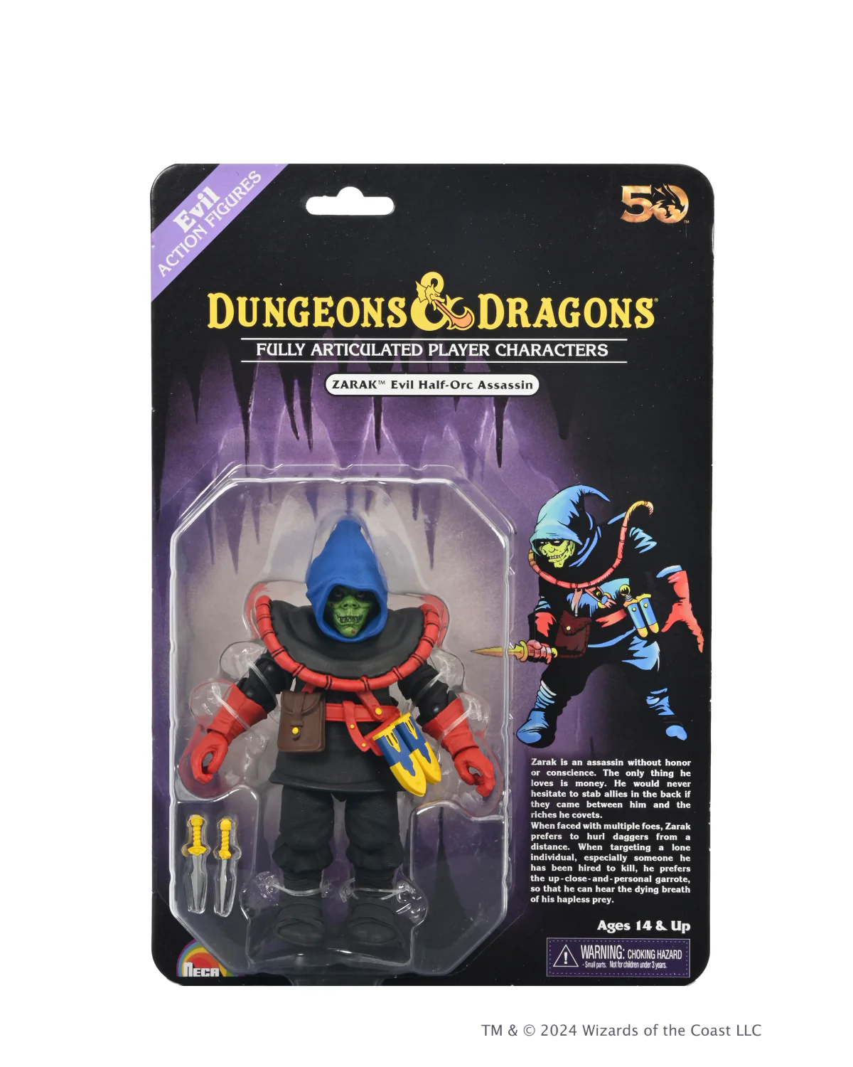 Dungeons & Dragons - 50th Anniversary Zarak 7" Scale Figure - Image 5