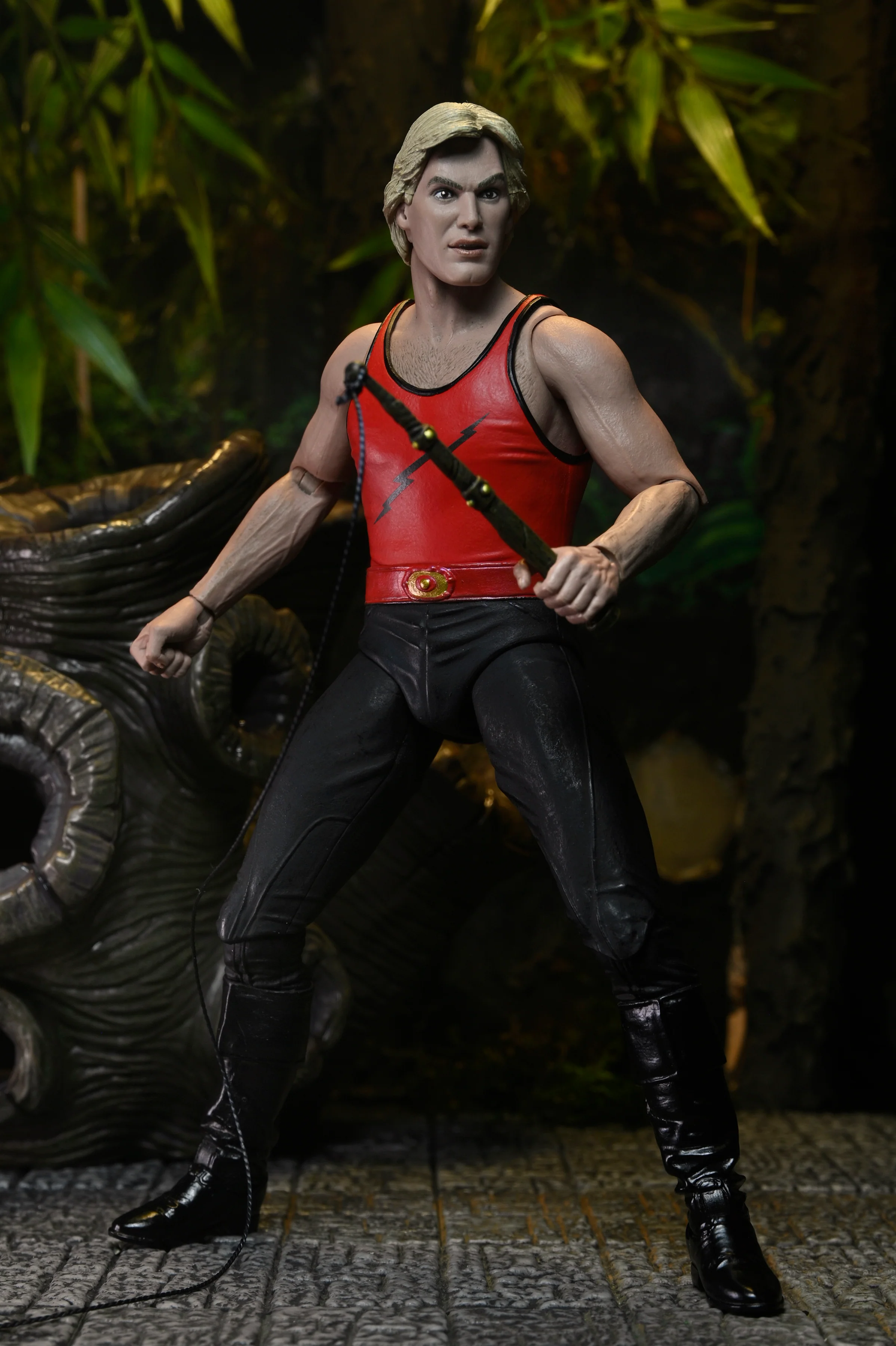 Flash Gordon (1980) - King Features - Deluxe Flash Gordon "Wood Beast Challenge" 7” Scale Action Figure (2024 Con Exclusive) - Image 2