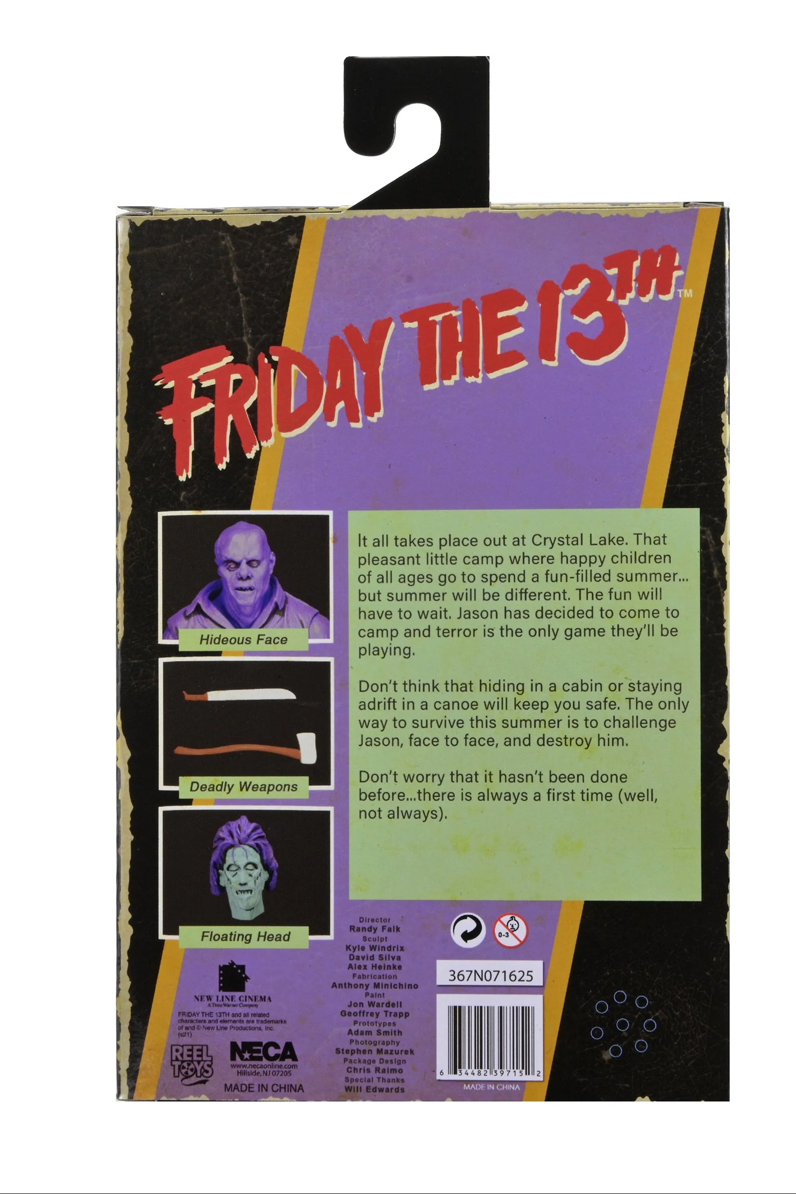 Friday the 13th - Classic Video Game Jason 7" Scale Action Figure with Theme Music Packaging - Image 11