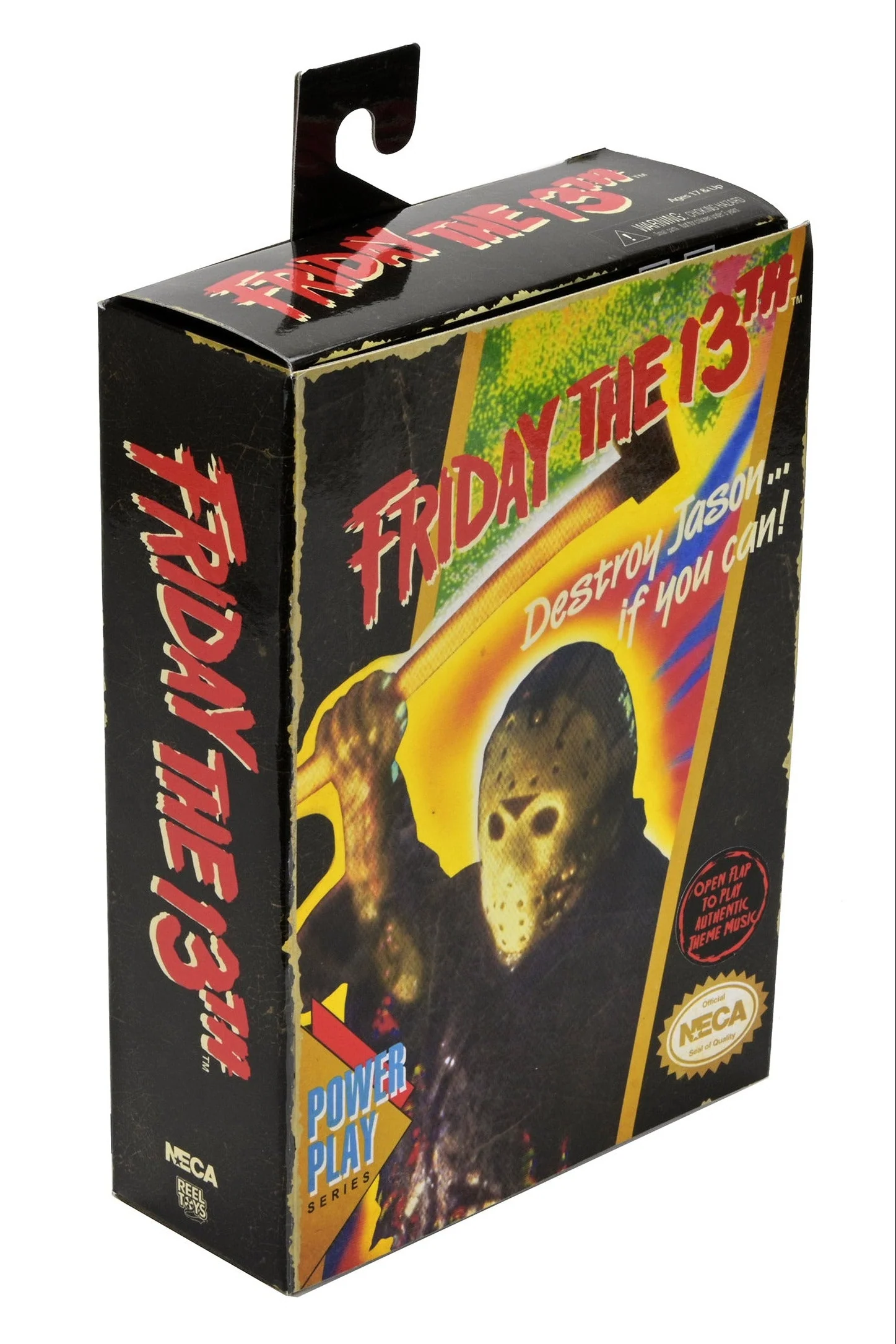Friday the 13th - Classic Video Game Jason 7" Scale Action Figure with Theme Music Packaging - Image 12