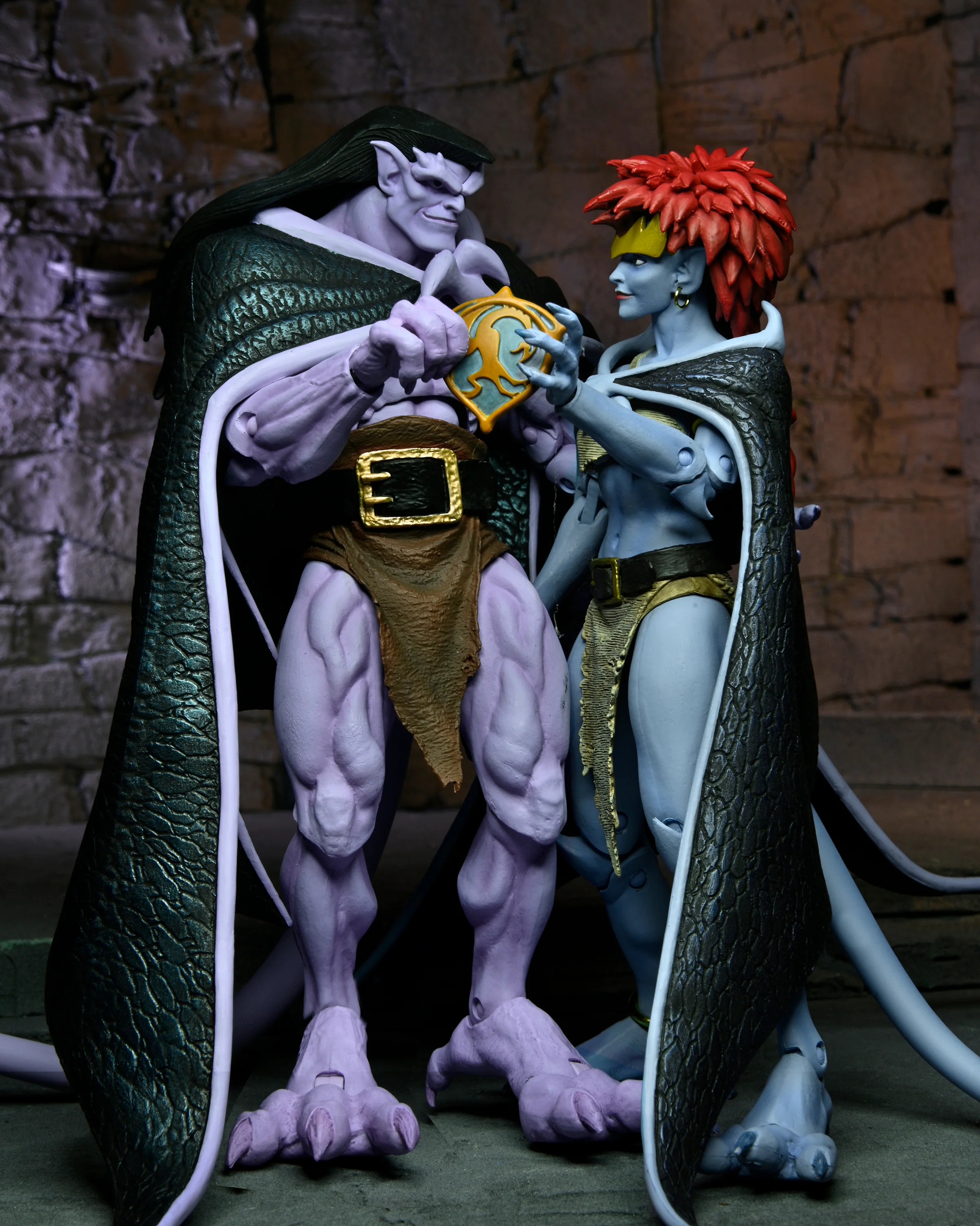 Gargoyles - Ultimate “Vows” Goliath and Demona 7" Scale Action Figures (2-Pack)