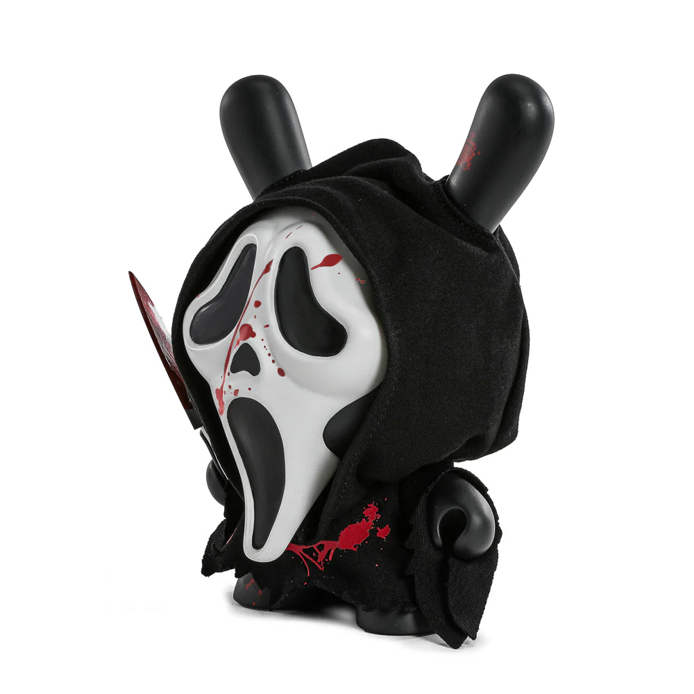 Ghost Face 8" Dunny Glow-in-the-Dark Vinyl Art Figure - Bloody Edition (PRE-ORDER) - Image 10