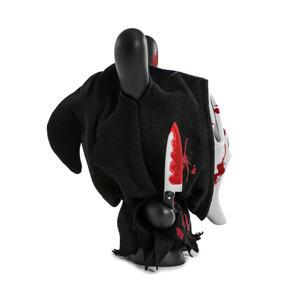 Ghost Face 8" Dunny Glow-in-the-Dark Vinyl Art Figure - Bloody Edition (PRE-ORDER) - Image 7