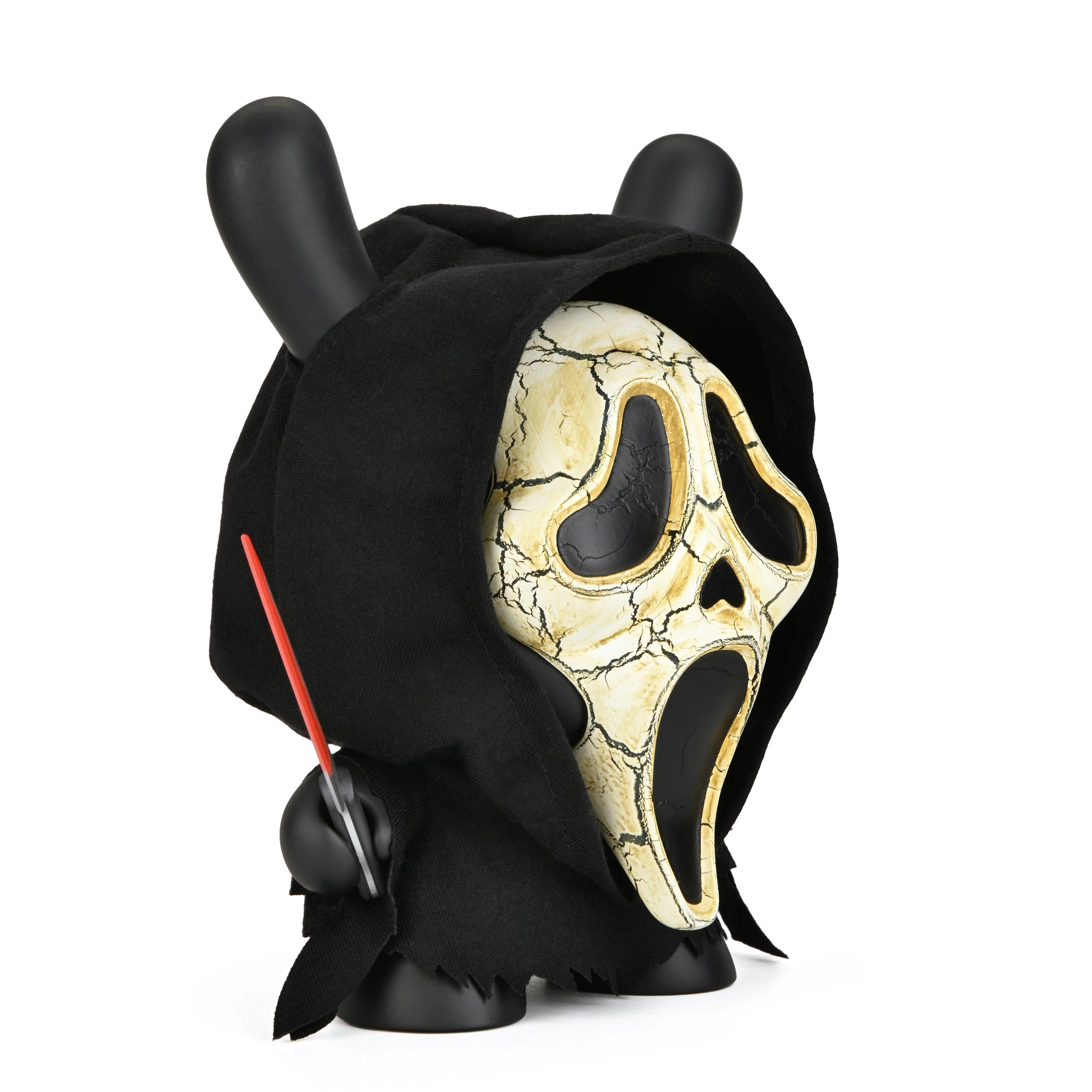 Ghost Face 8" Dunny Vinyl Art Figure - Aged Mask Edition (Limited Edition to 150) (PRE-ORDER) - Image 6
