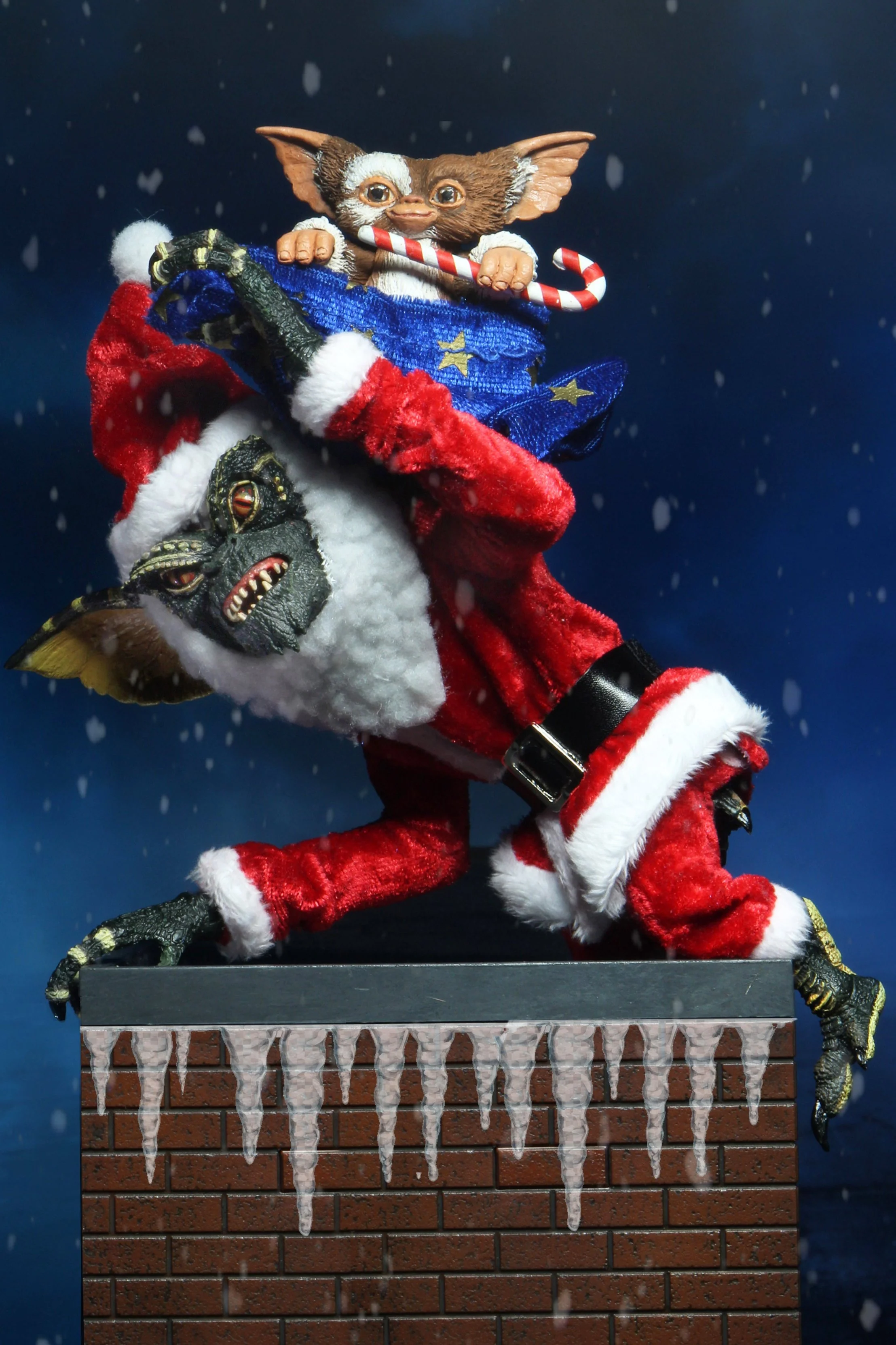 Gremlins - Santa Stripe & Gizmo 7" Scale Action Figure