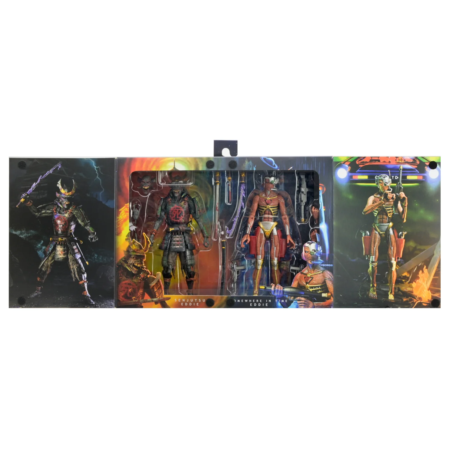 Iron Maiden - Future Past World Tour Ultimate Senjutsu Eddie and Somewhere in Time Eddie 7" Scale Action Figure 2-Pack - Image 13
