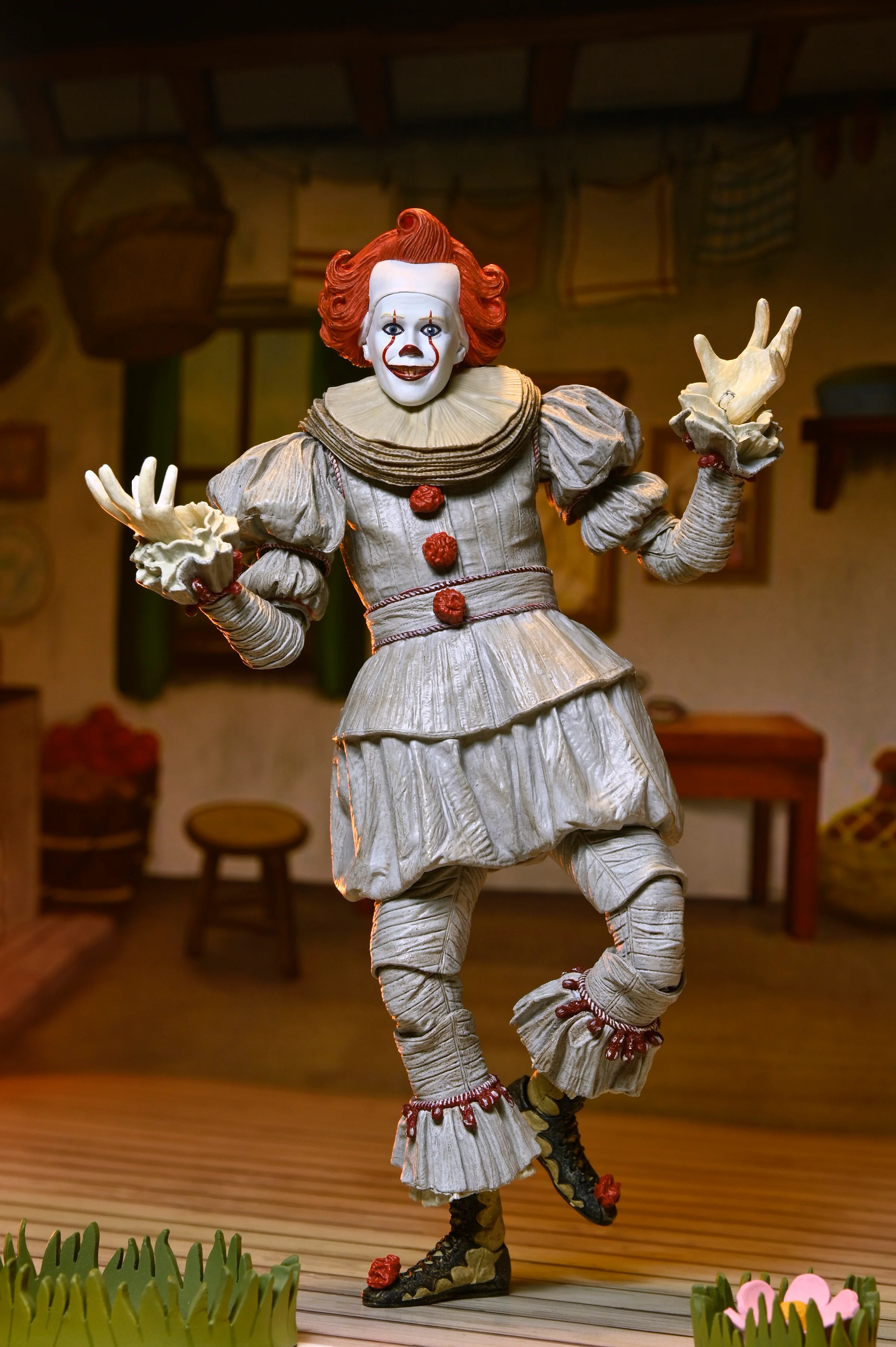 IT: Welcome to Derry - Ultimate Bob Gray as Pennywise 7" Scale Action Figure - Image 12