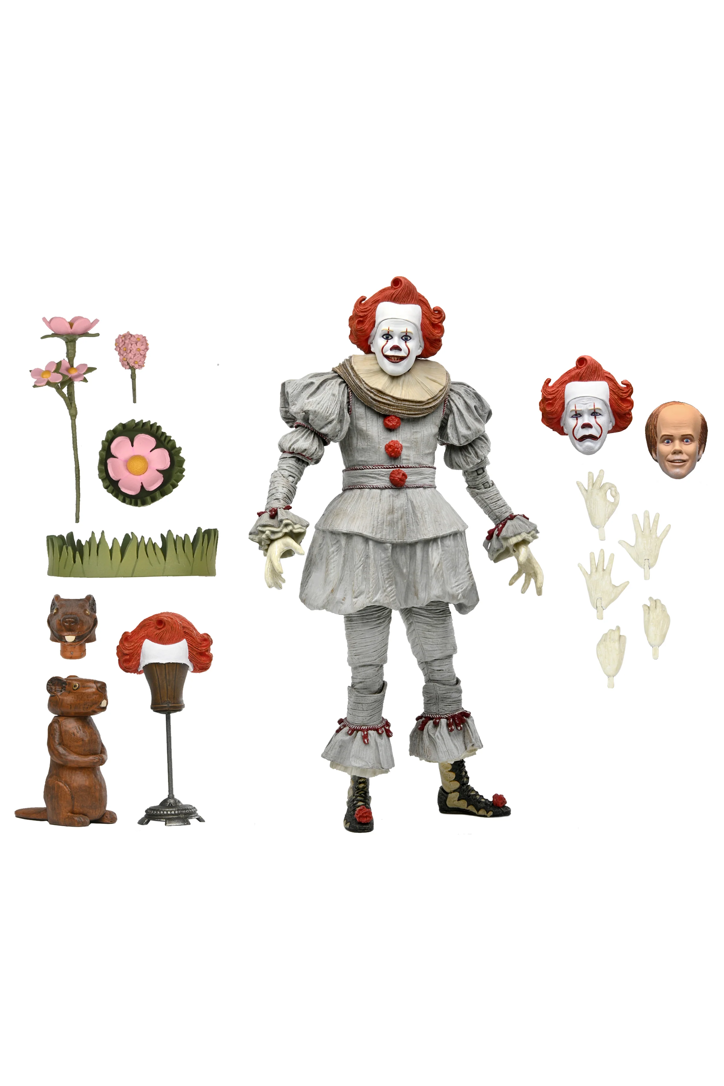 IT: Welcome to Derry - Ultimate Bob Gray as Pennywise 7" Scale Action Figure - Image 13