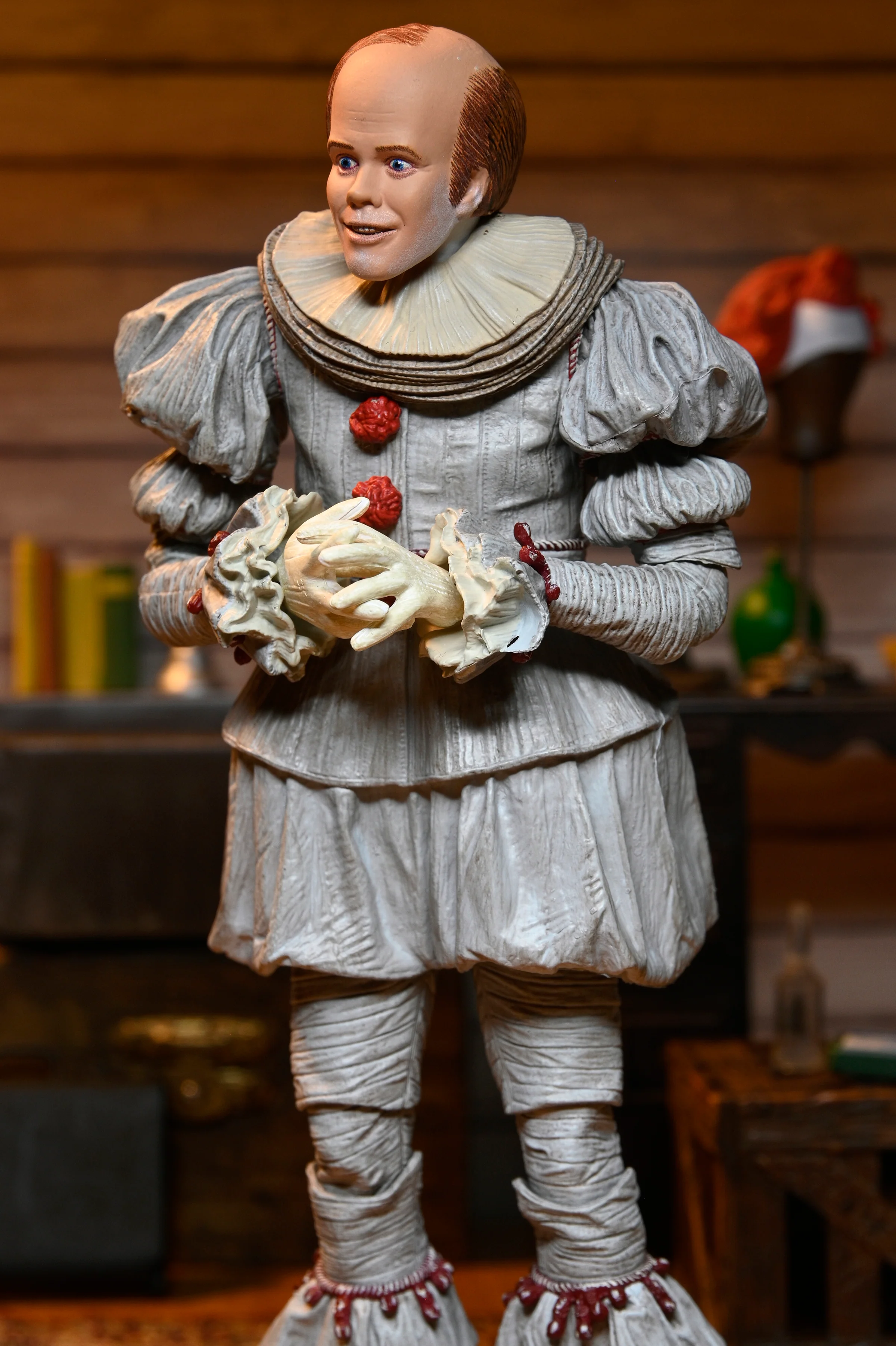 IT: Welcome to Derry - Ultimate Bob Gray as Pennywise 7" Scale Action Figure - Image 4
