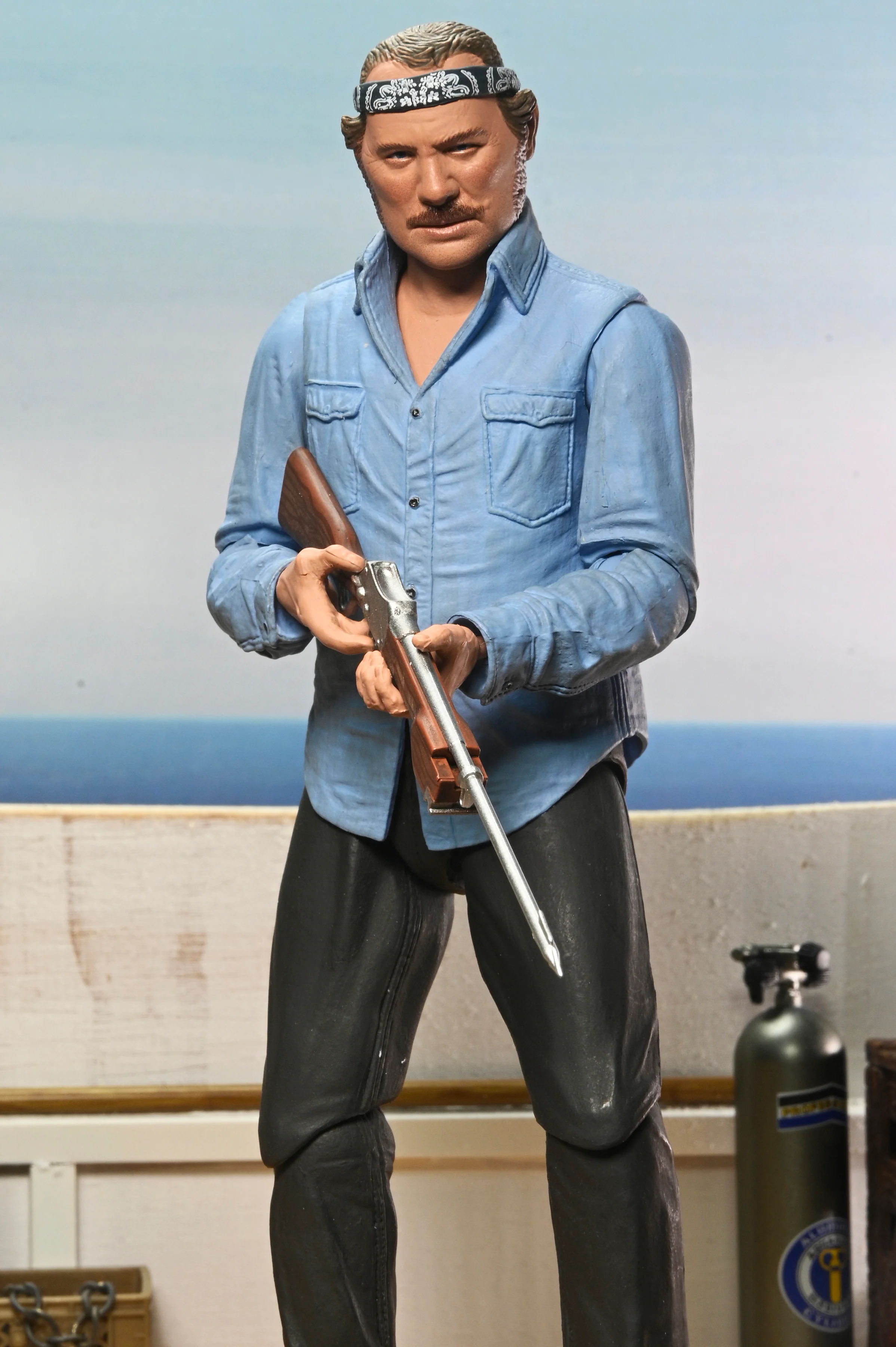 Jaws - 50th Anniversary Ultimate Sam Quint 7” Scale Action Figure - Image 2