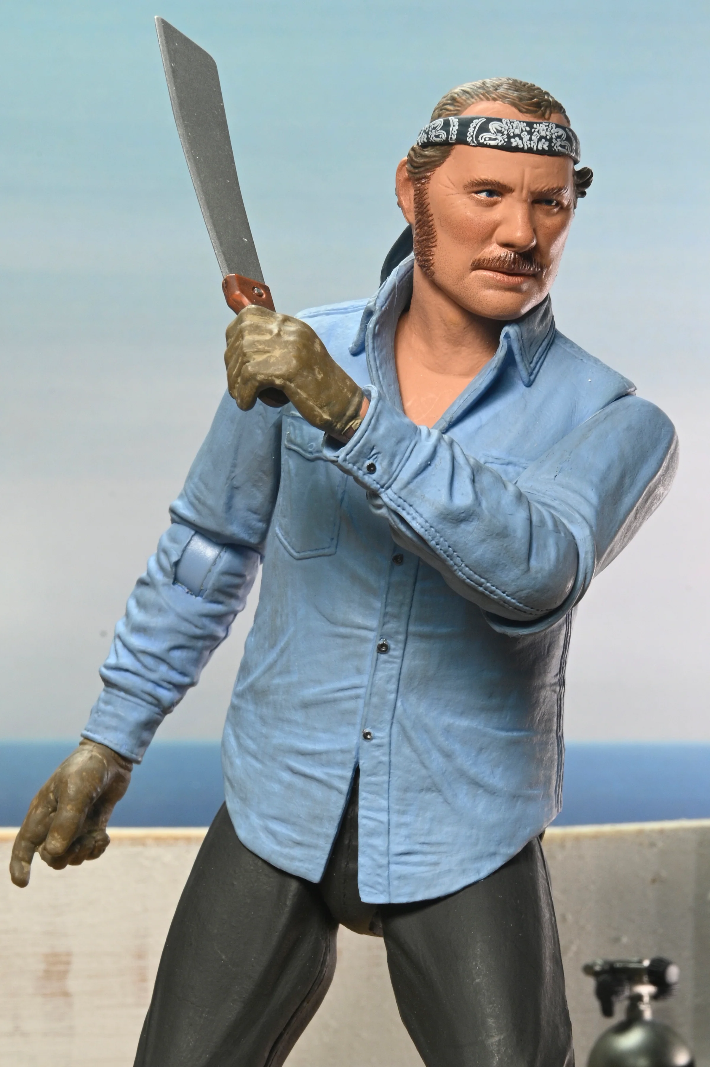 Jaws - 50th Anniversary Ultimate Sam Quint 7” Scale Action Figure - Image 3