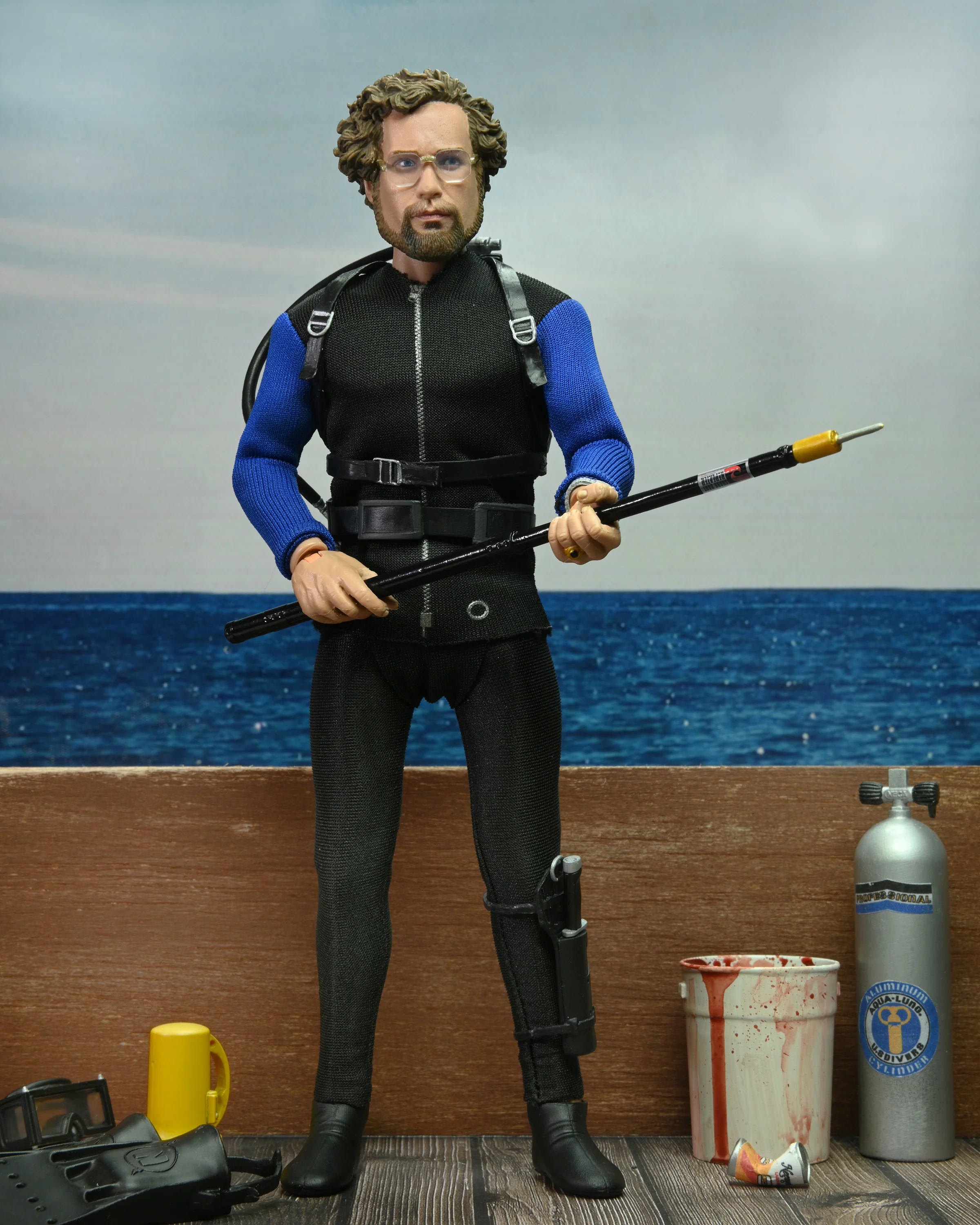 Jaws - Matt Hooper (Shark Cage) 8" Clothed Action Figure