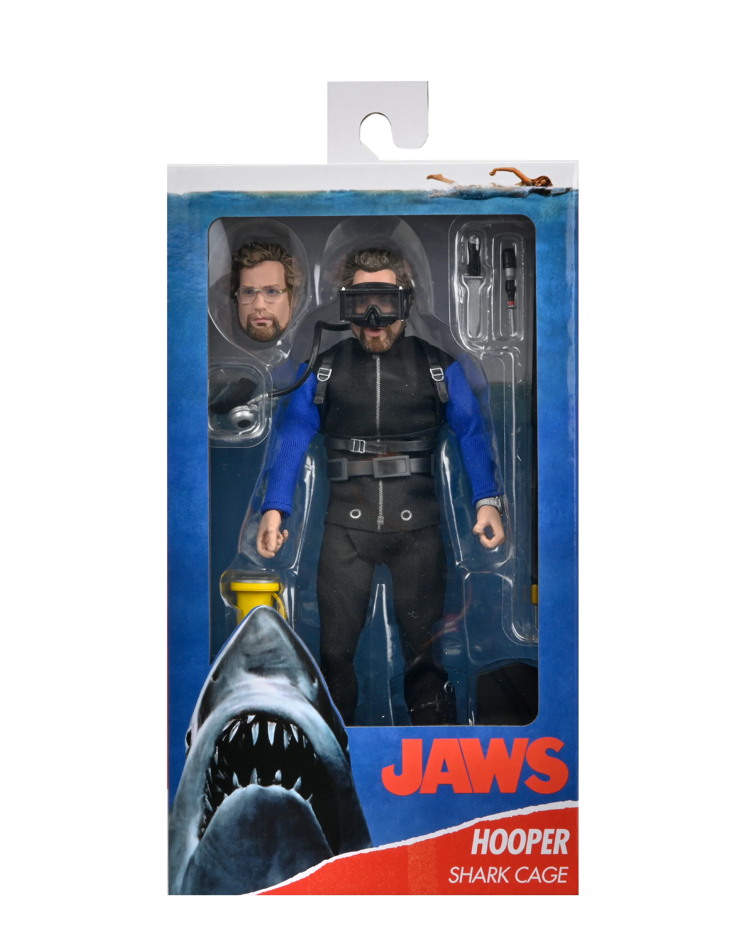 Jaws - Matt Hooper (Shark Cage) 8" Clothed Action Figure - Image 8