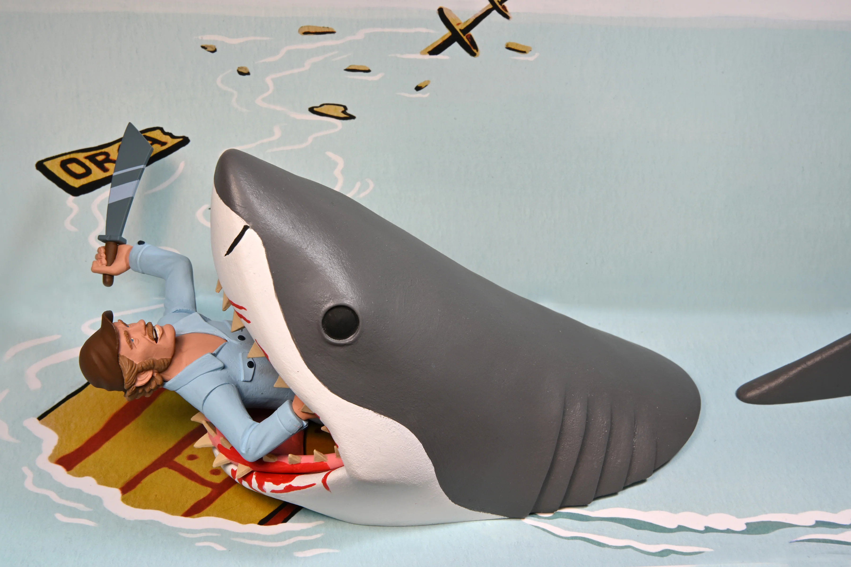 Jaws - Toony Terrors Quint and Shark 6" Scale Action Figures (2-Pack) - Image 5