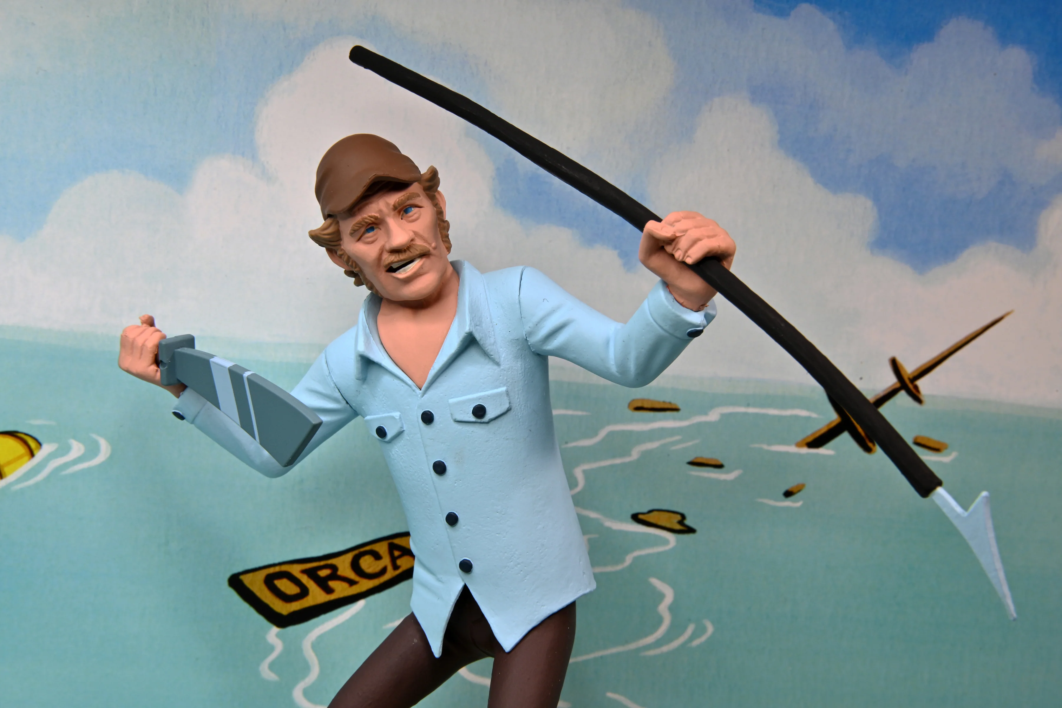 Jaws - Toony Terrors Quint and Shark 6" Scale Action Figures (2-Pack) - Image 7