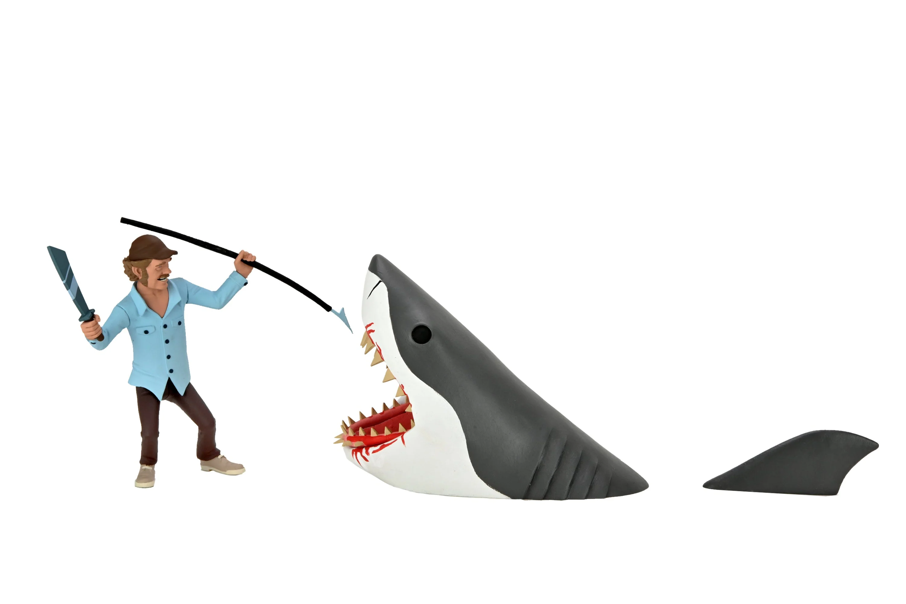 Jaws - Toony Terrors Quint and Shark 6" Scale Action Figures (2-Pack) - Image 8