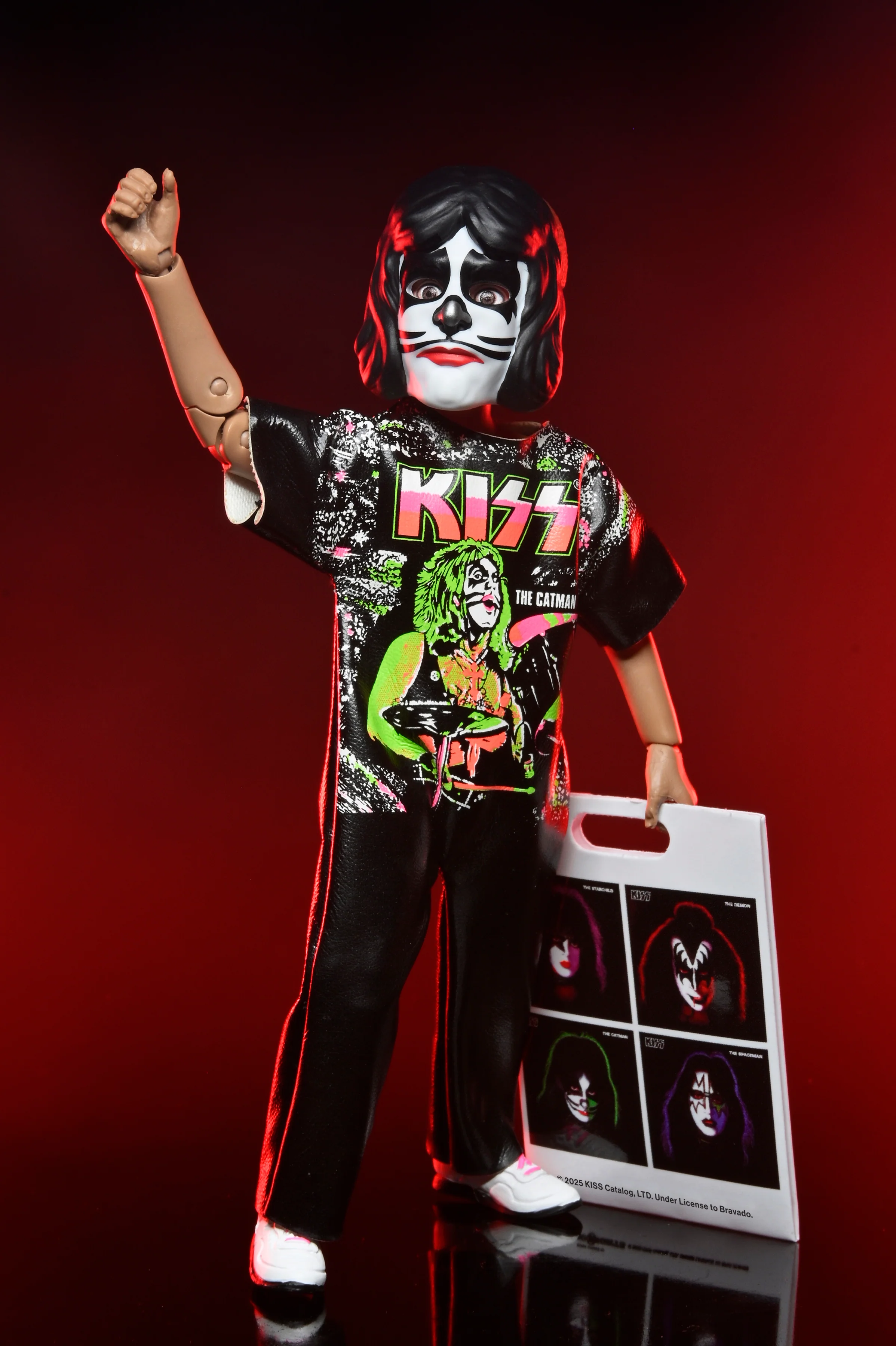 KISS x Ben Cooper Costume Kids Collection - Series 12 Costumed Action Figure Bundle (The Starchild, The Demon, The Spaceman & The Catman) - Image 19