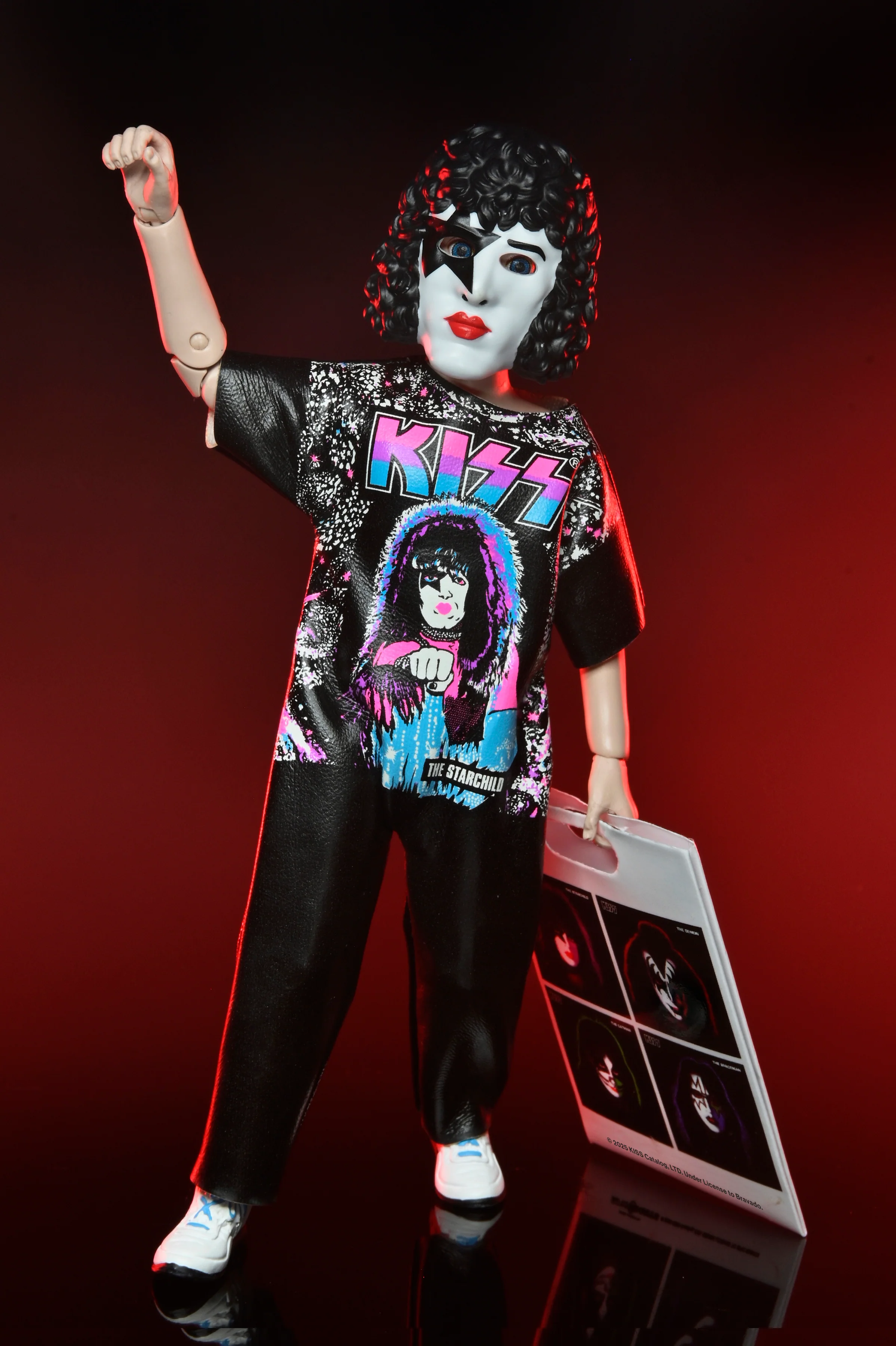KISS x Ben Cooper Costume Kids Collection - Series 12 Costumed Action Figure Bundle (The Starchild, The Demon, The Spaceman & The Catman) - Image 4