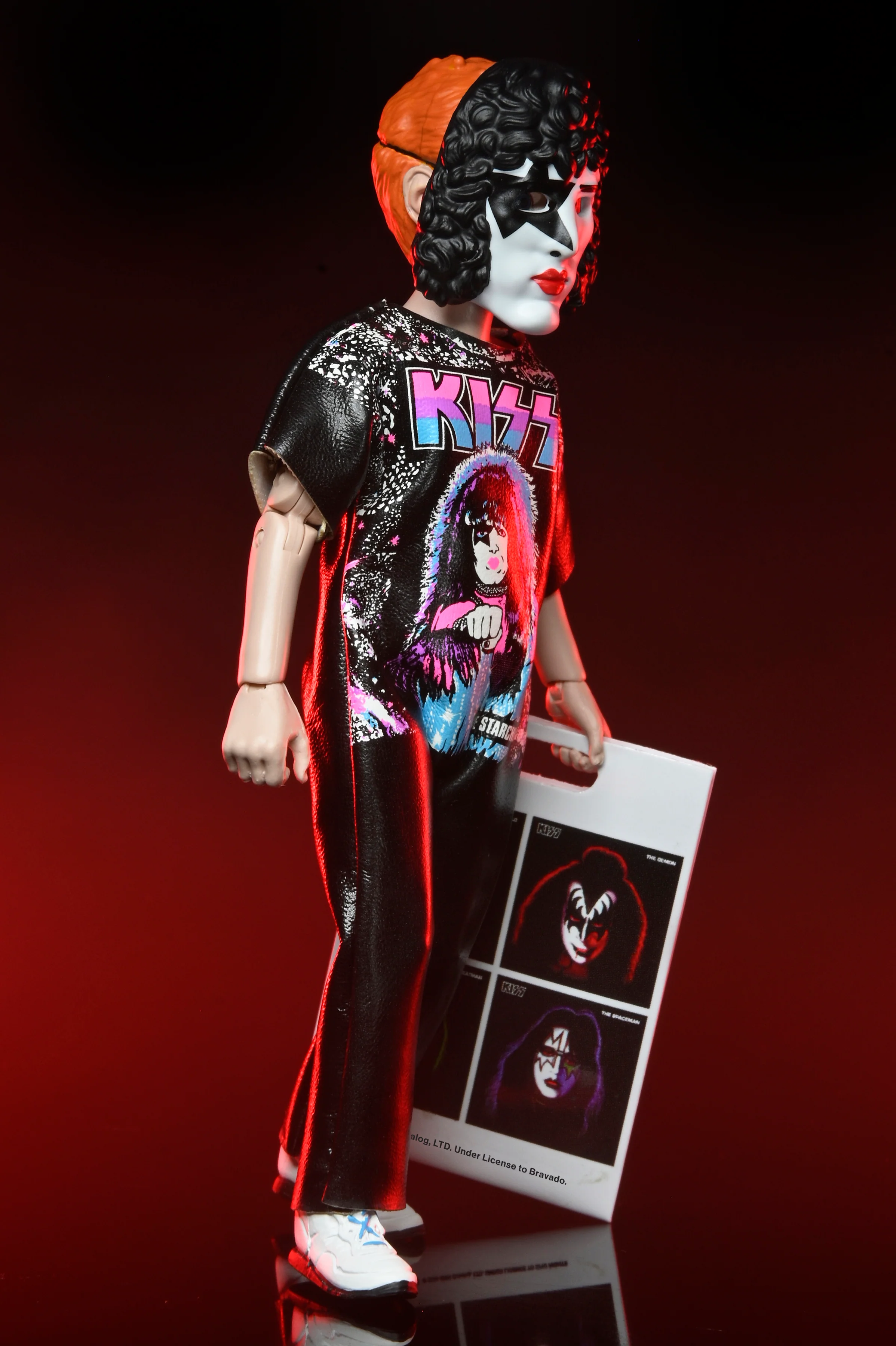KISS x Ben Cooper Costume Kids Collection - Series 12 Costumed Action Figure Bundle (The Starchild, The Demon, The Spaceman & The Catman) - Image 6