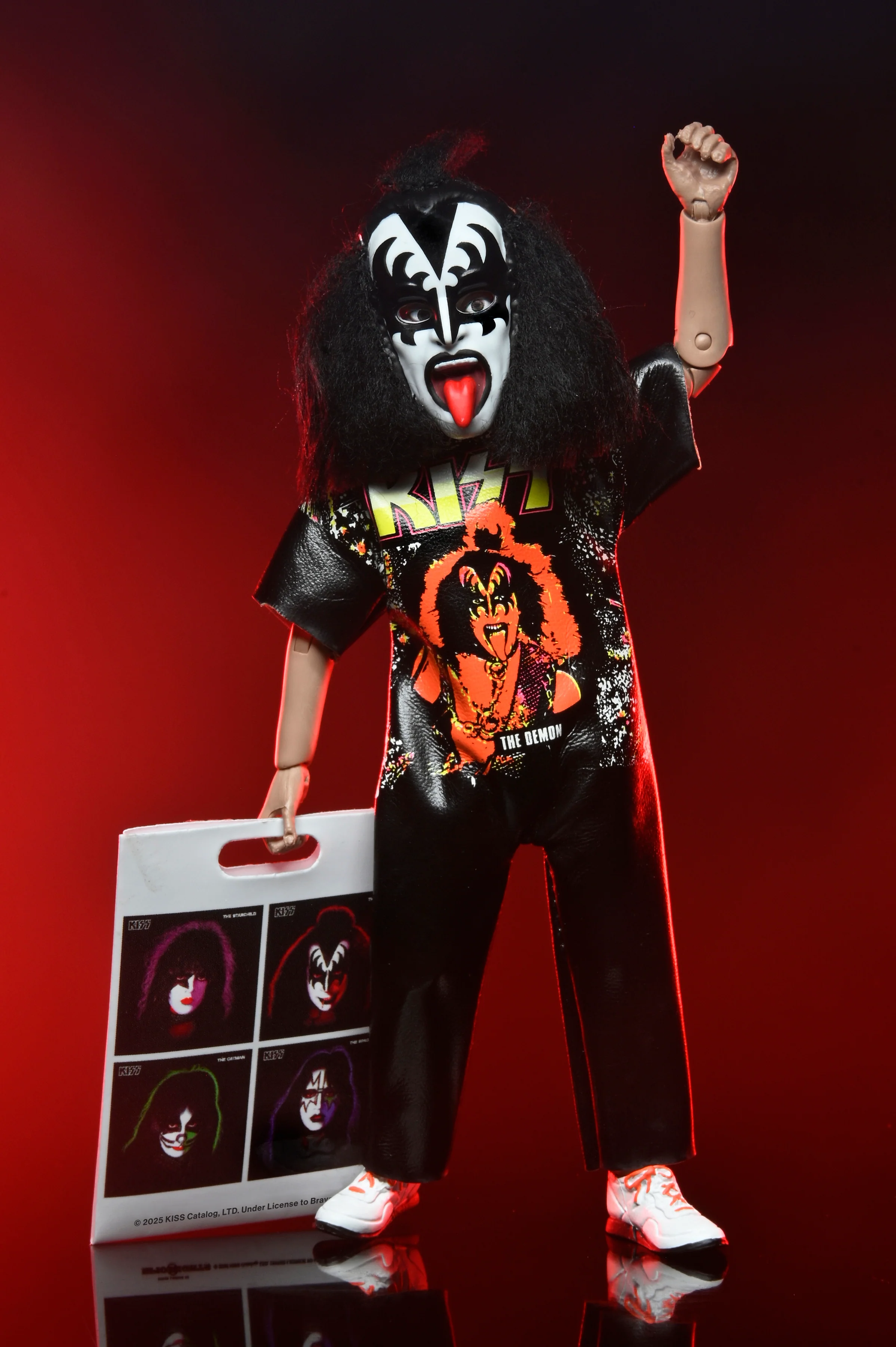 KISS x Ben Cooper Costume Kids Collection - Series 12 Costumed Action Figure Bundle (The Starchild, The Demon, The Spaceman & The Catman) - Image 9