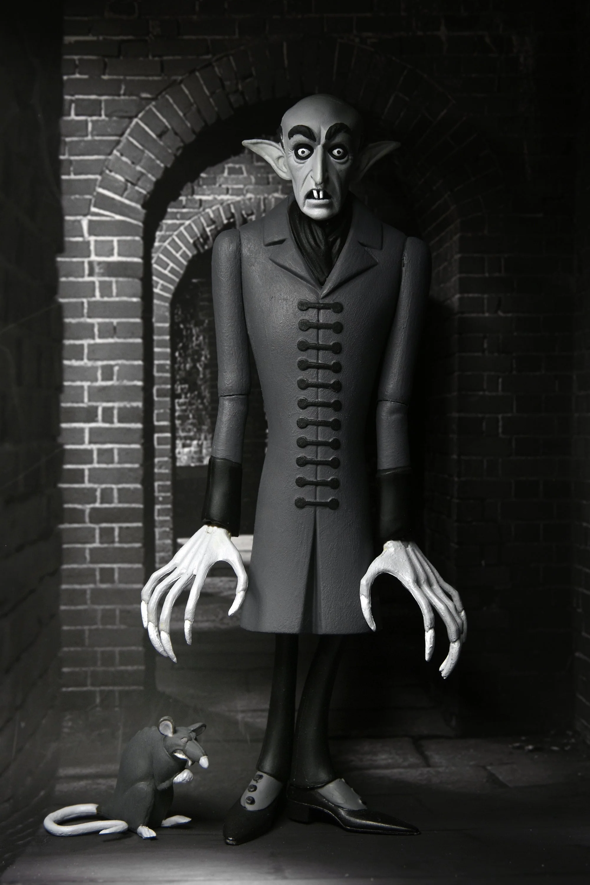 Nosferatu - Toony Terrors Count Orlok 6” Scale Action Figure (Silver Screen Edition) - Image 2