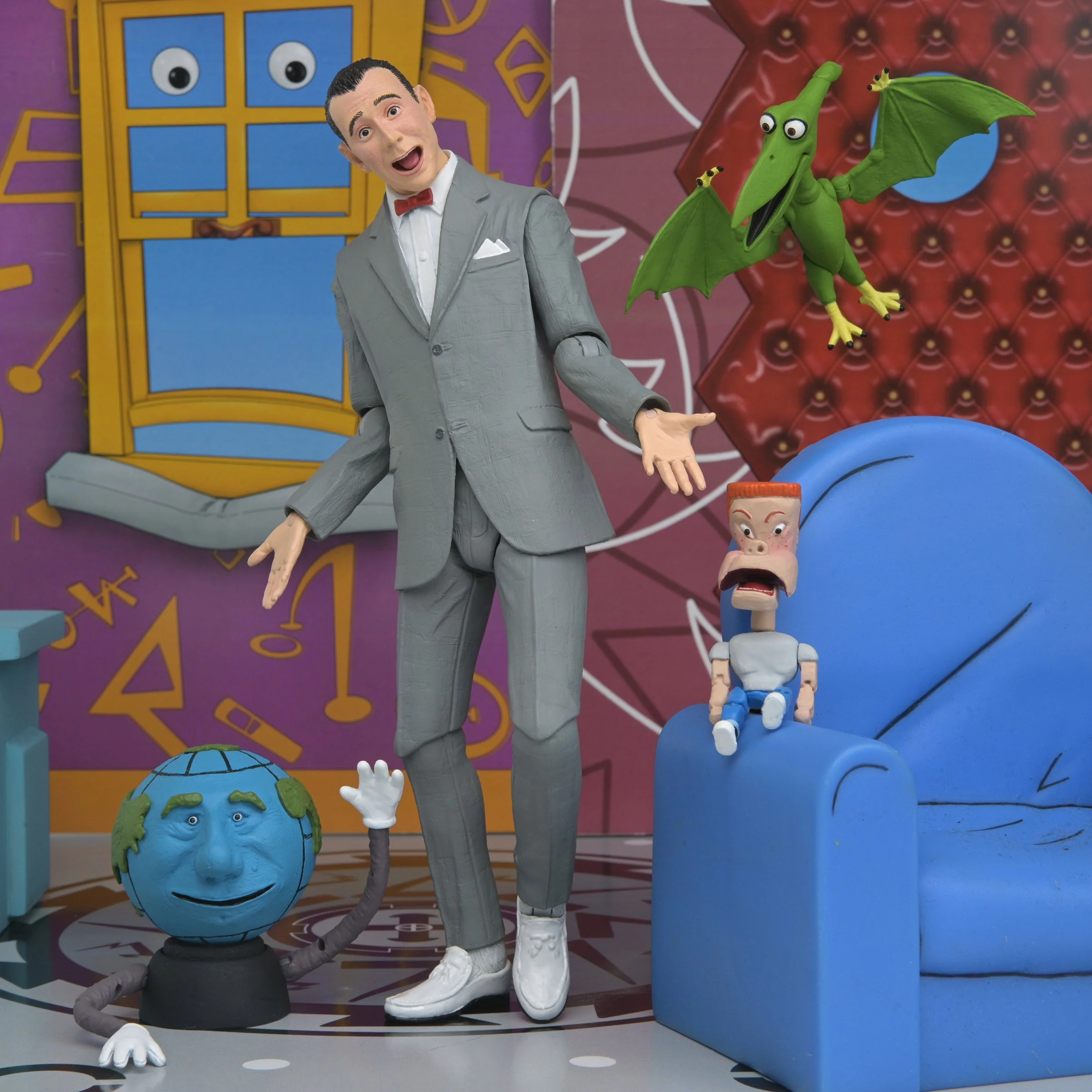 Pee-wee Herman - Ultimate Pee-wee & Pals 7" Scale Action Figure