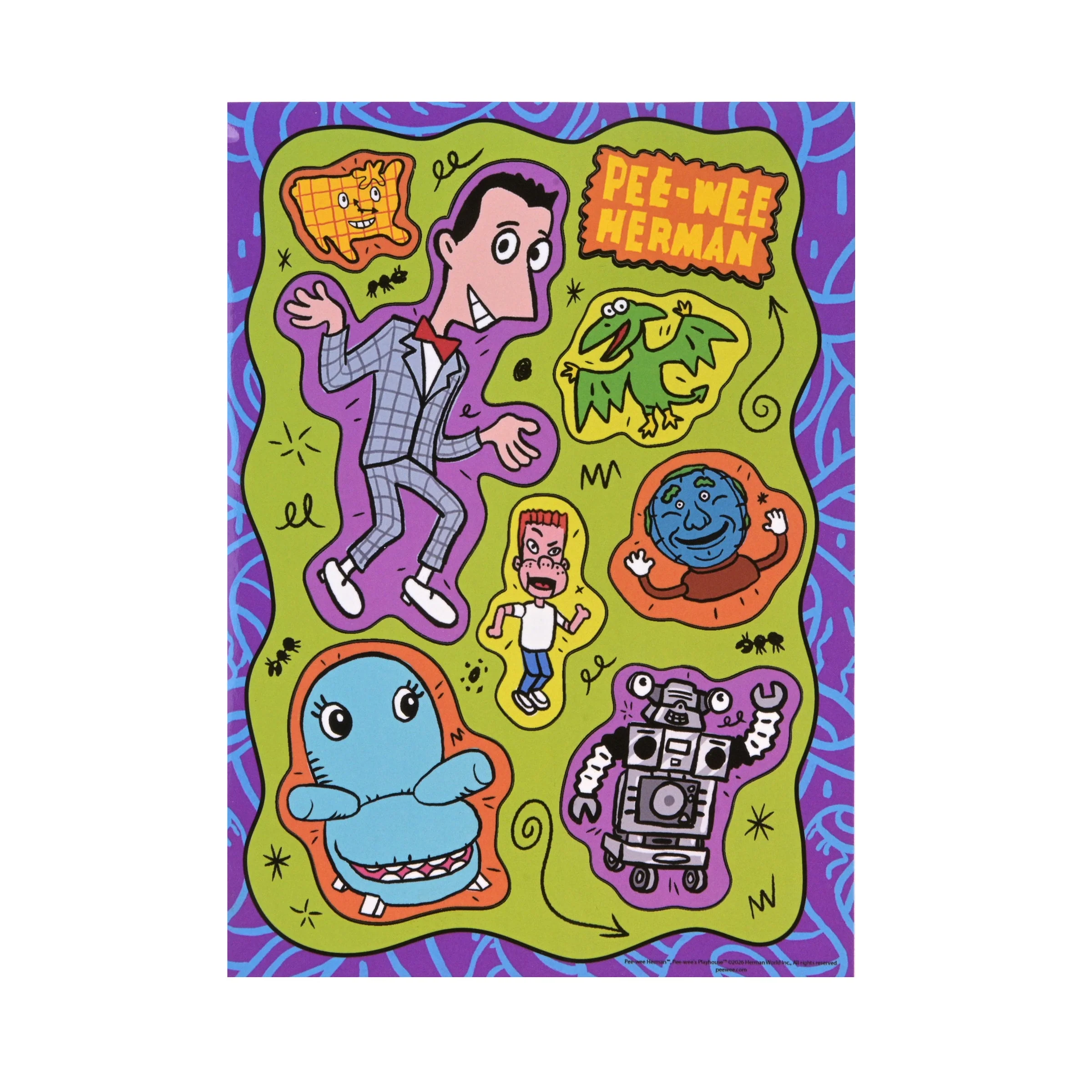 Pee-wee Herman - Ultimate Pee-wee & Pals 7" Scale Action Figure - Image 11