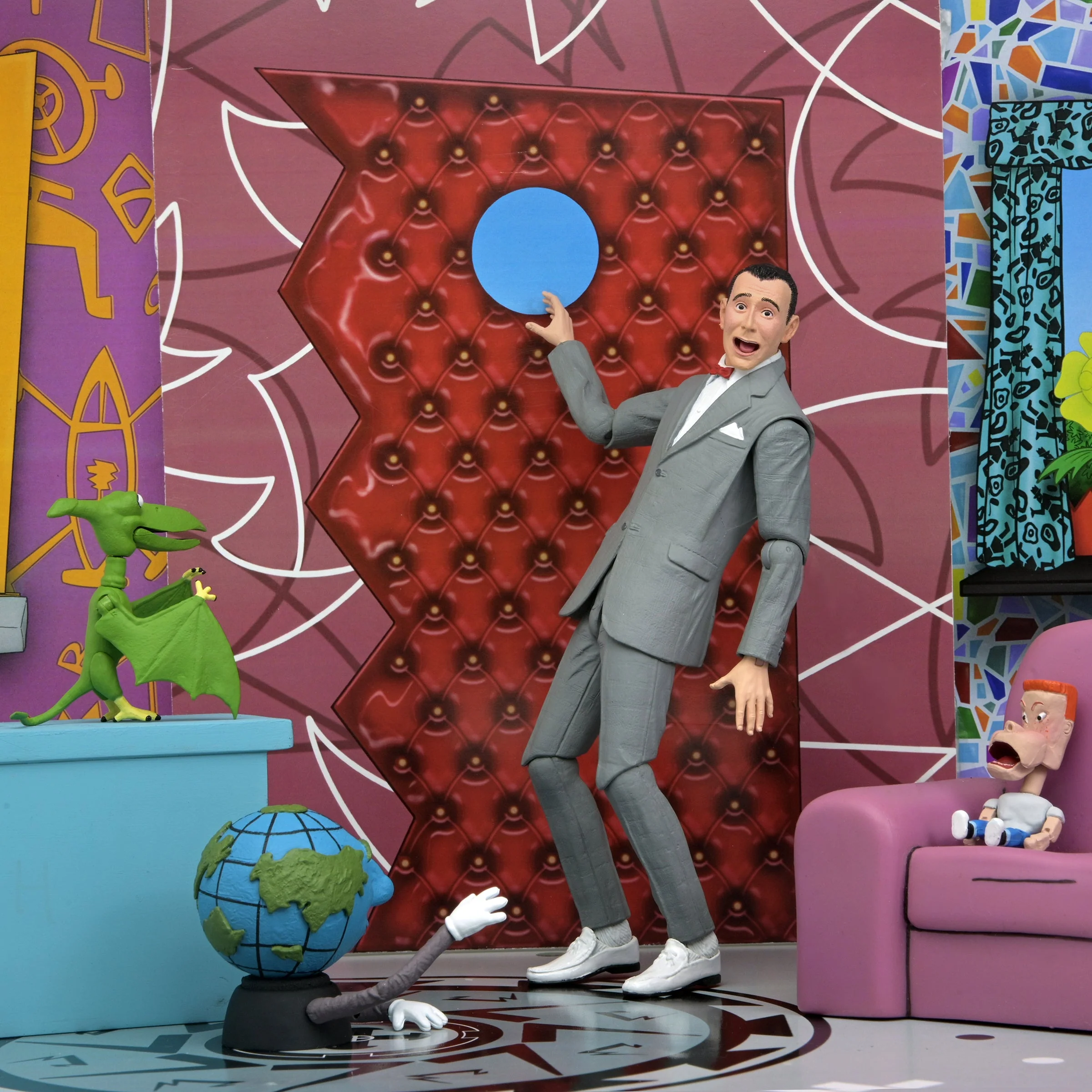 Pee-wee Herman - Ultimate Pee-wee & Pals 7" Scale Action Figure - Image 2