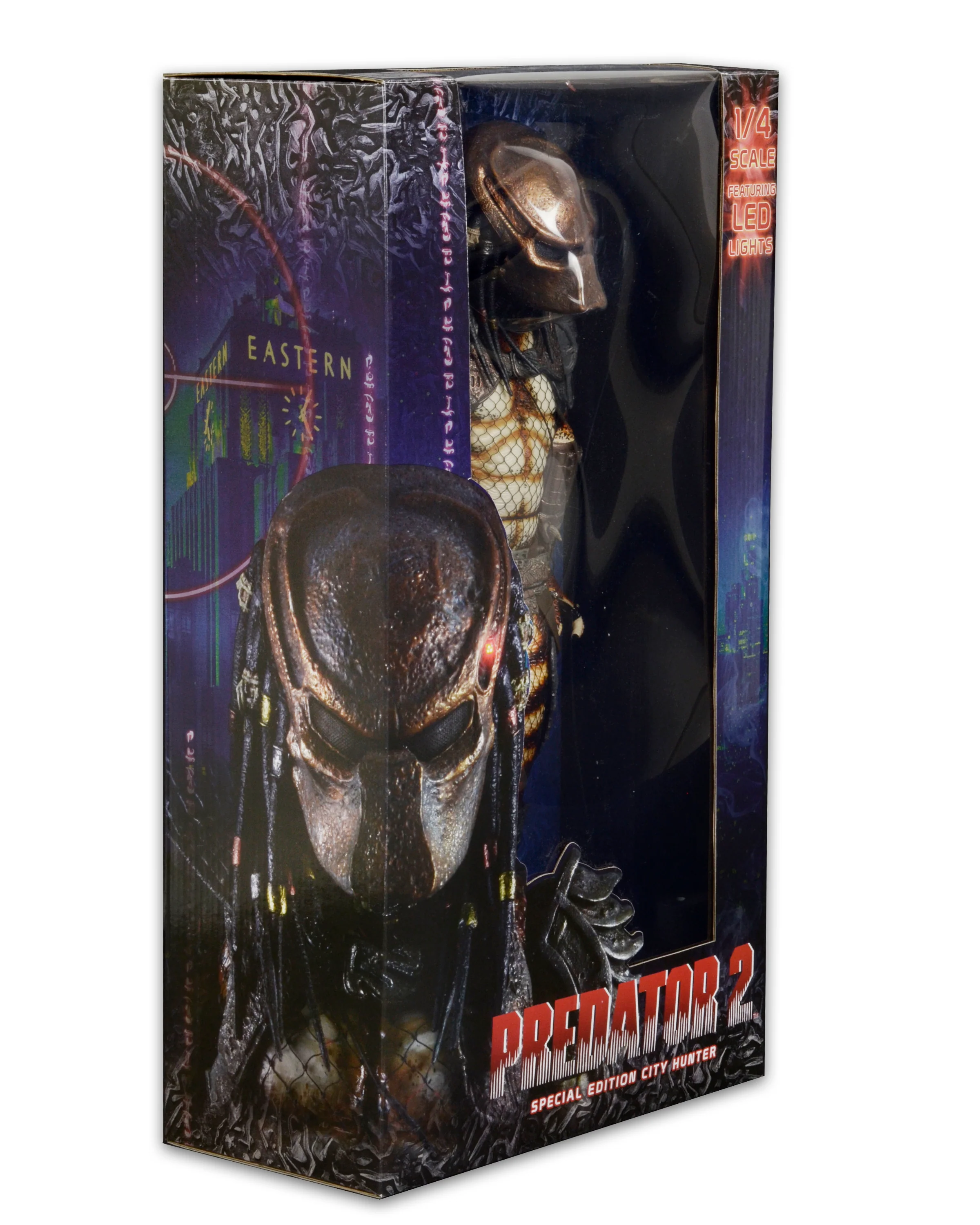 Predator 2 - City Hunter Predator with LED Lights 1/4 Scale Action Figure - Image 21