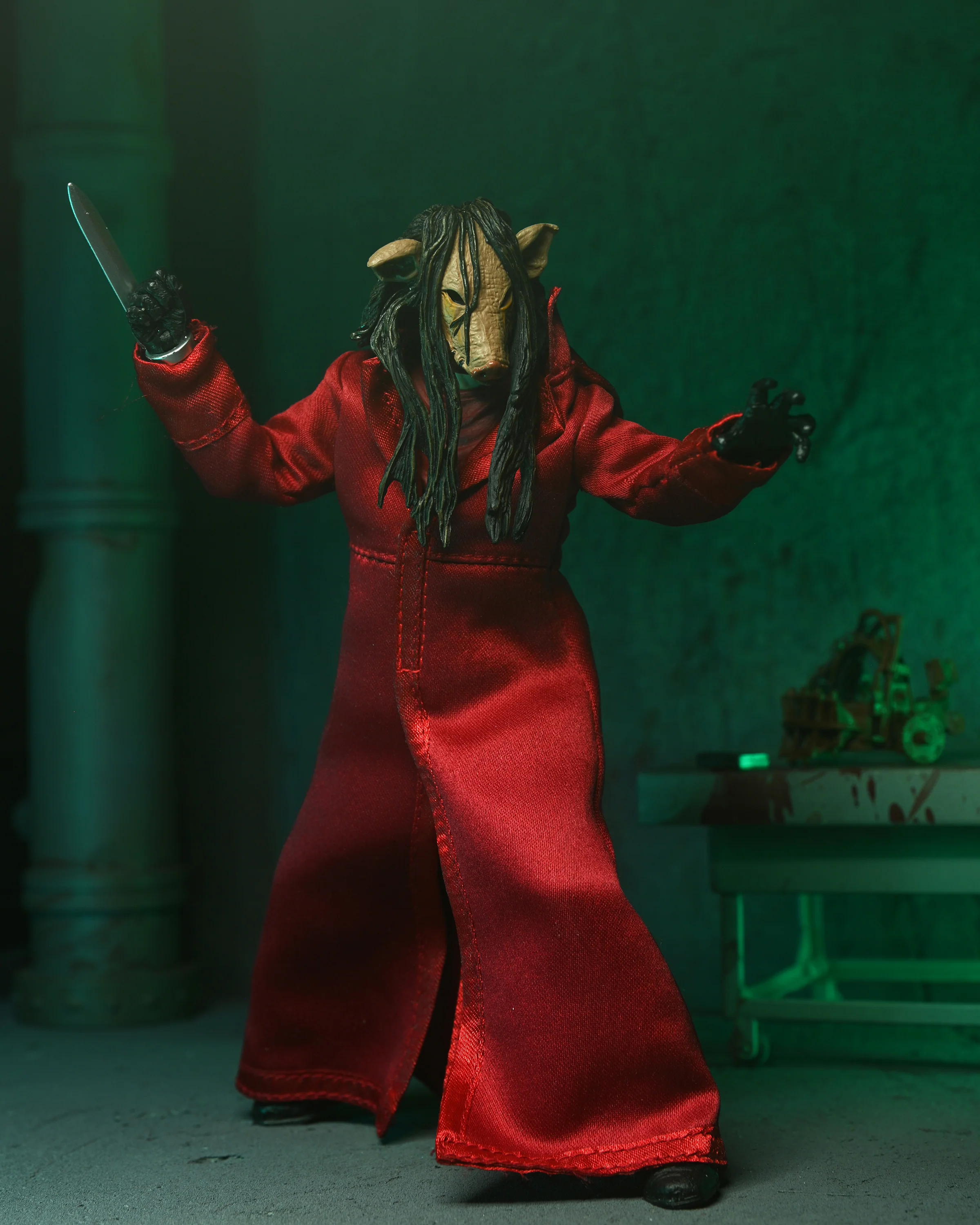 SAW (Franchise) - Ultimate Jigsaw Killer 7” Scale Action Figure (Red Robe) - Image 2