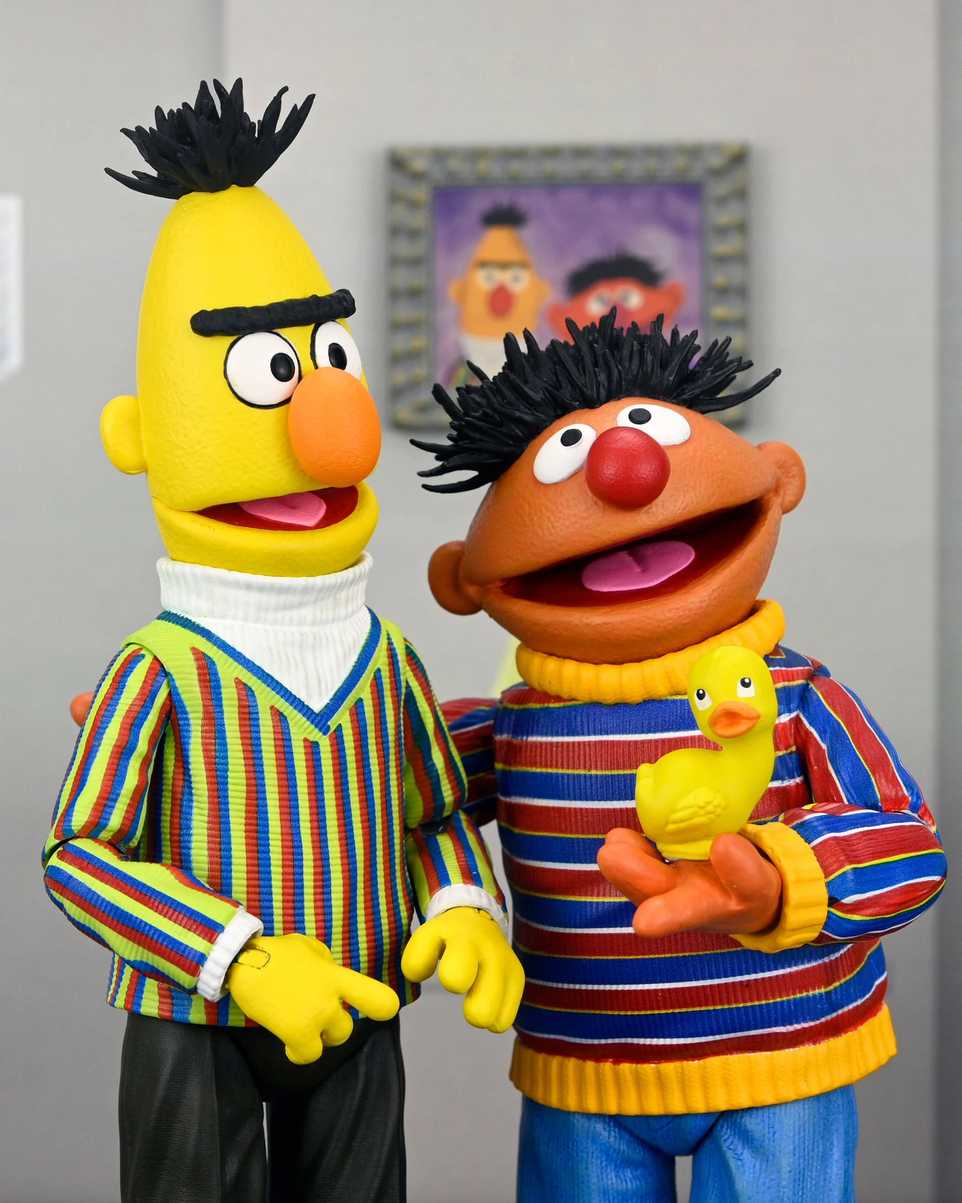 Sesame Street - Ultimate Bert & Ernie 7” Scale Action Figures Bundle