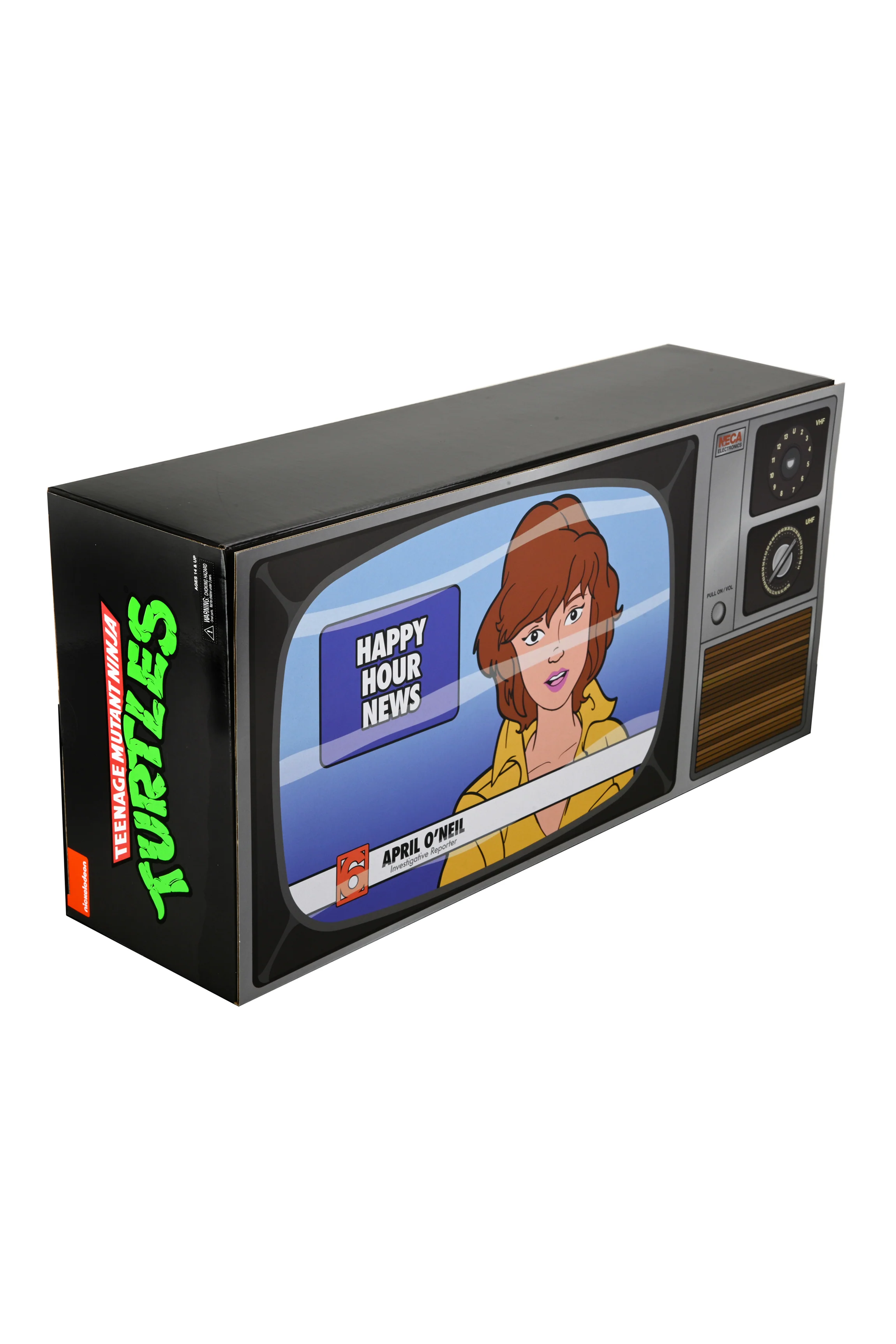 Teenage Mutant Ninja Turtles (1987 Cartoon) - Channel 6 Newsroom 7” Scale Action Figure 4-Pack - Image 28