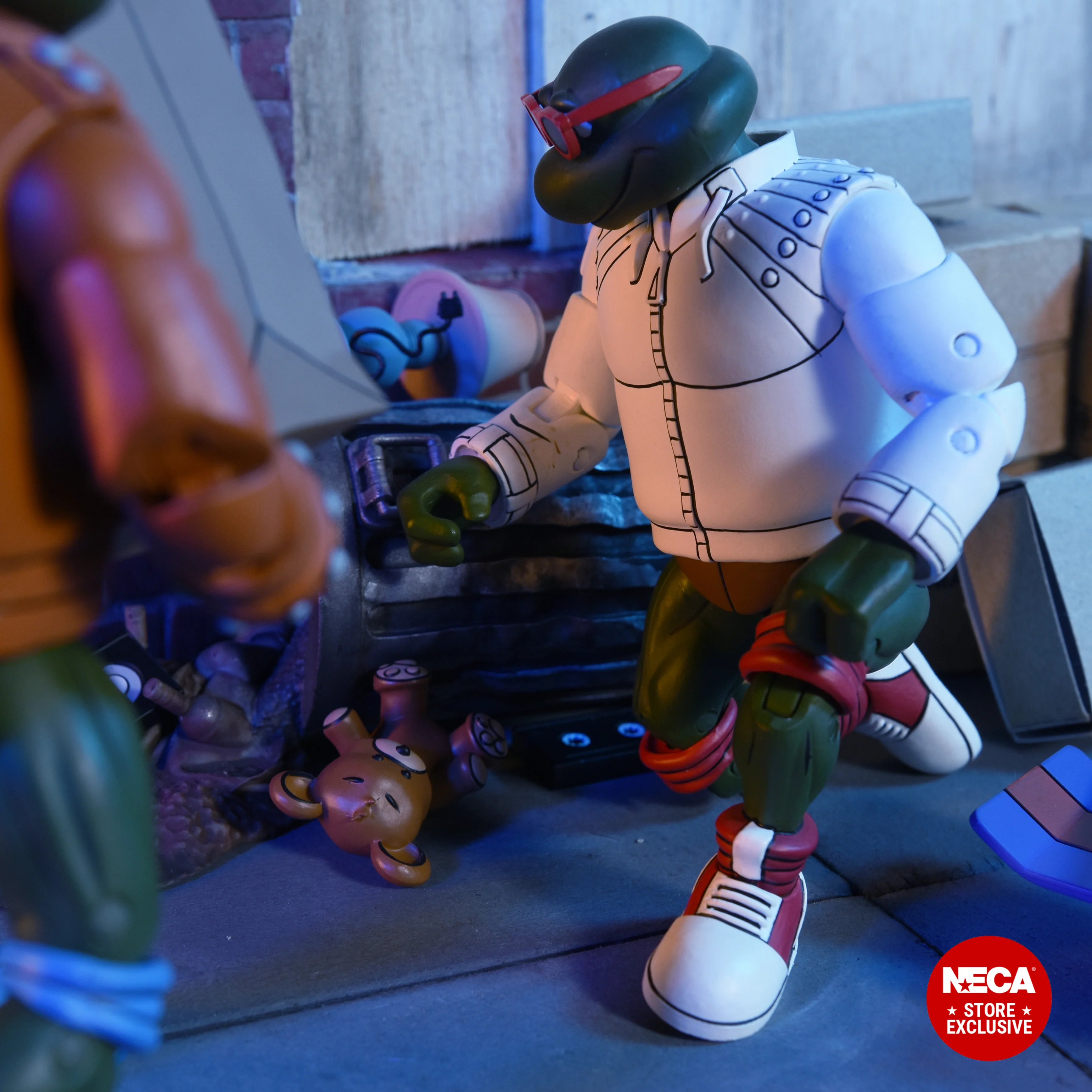 Teenage Mutant Ninja Turtles (1987 Cartoon) - Punk Leonardo, Punk Raphael & Scrag 7" Scale Action Figure 3-Pack Bundle (PRE-ORDER) - Image 17