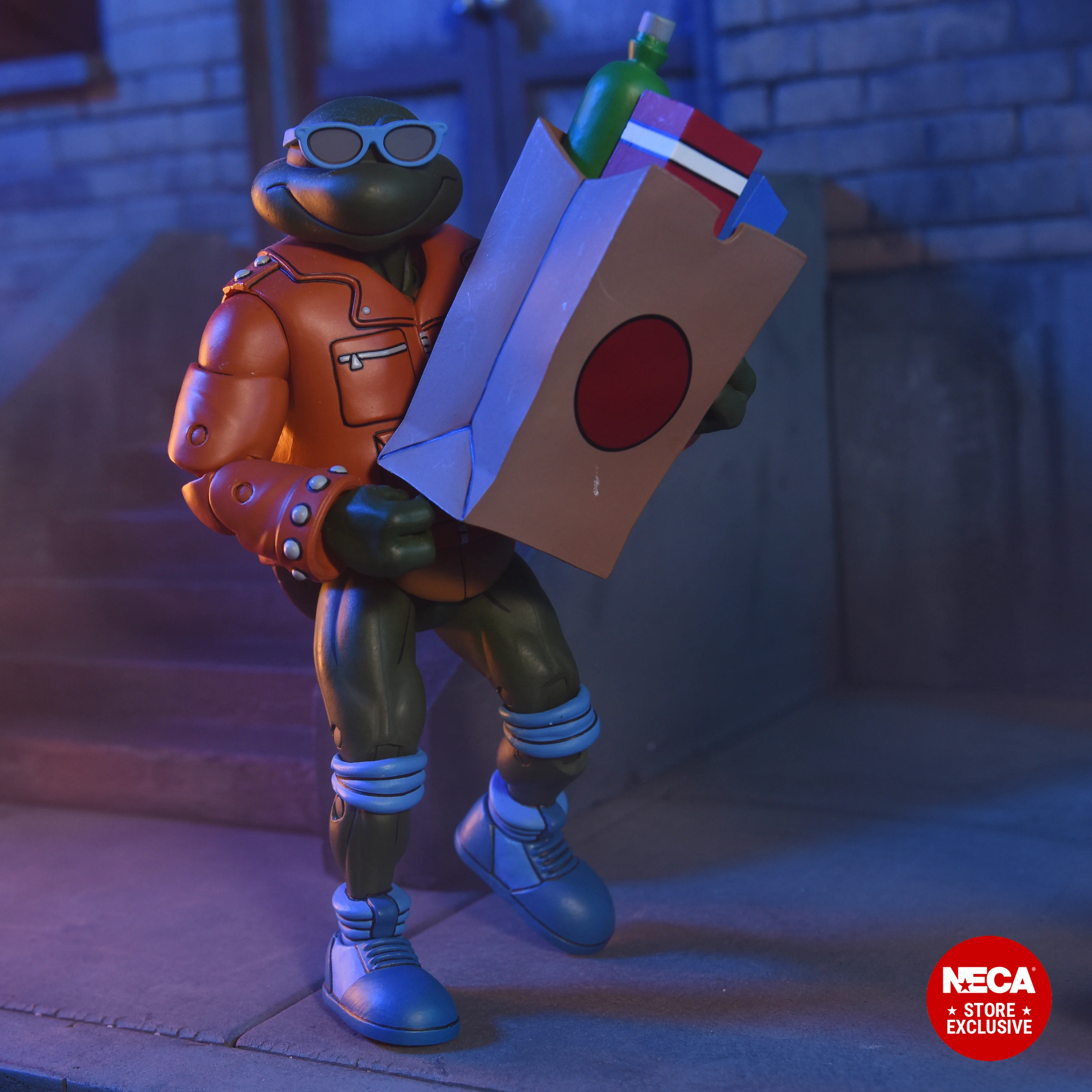 Teenage Mutant Ninja Turtles (1987 Cartoon) - Punk Leonardo, Punk Raphael & Scrag 7" Scale Action Figure 3-Pack Bundle (PRE-ORDER) - Image 7
