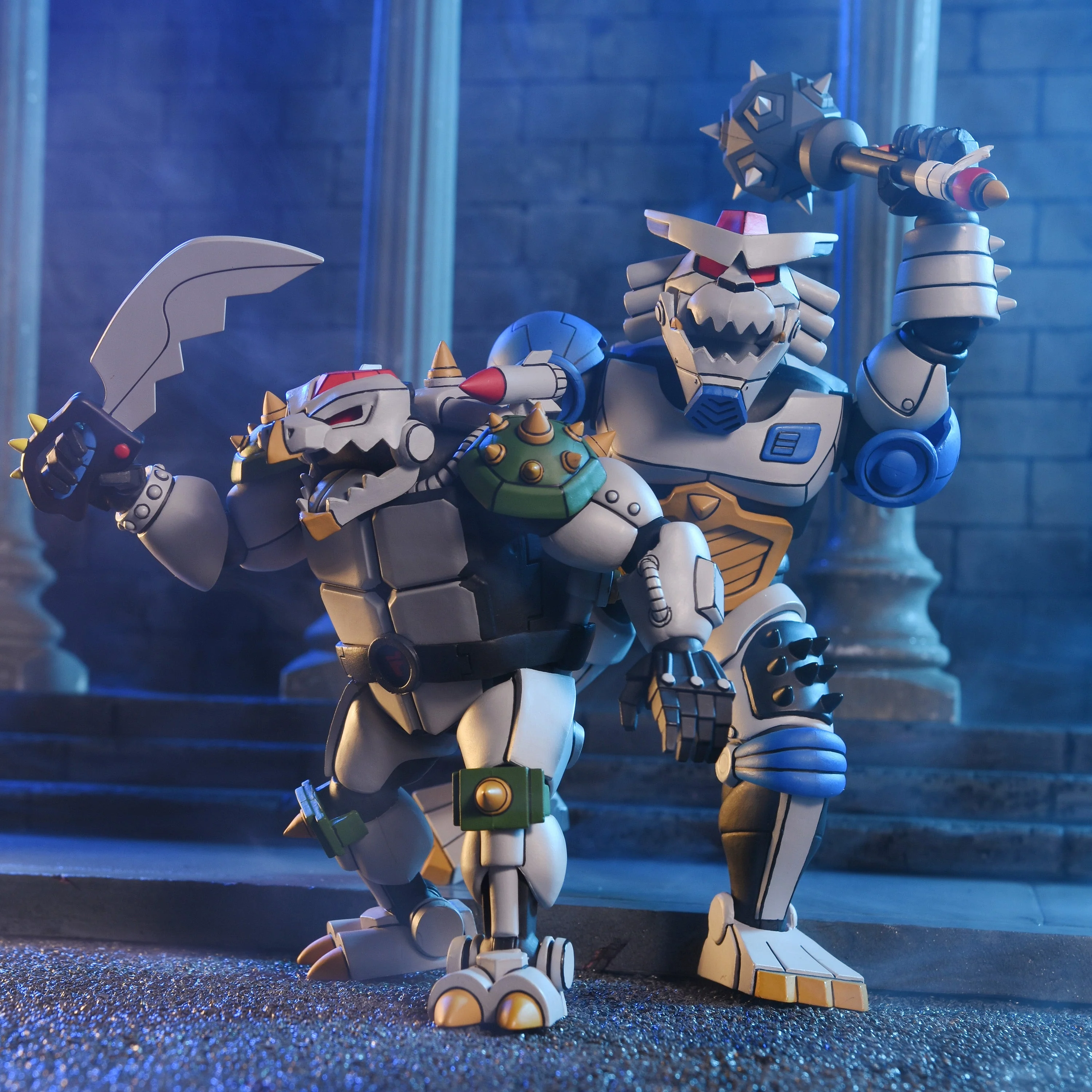 Teenage Mutant Ninja Turtles (1987 Cartoon) - Robo Tokka & Rahzar 7" Scale Action Figure 2-Pack