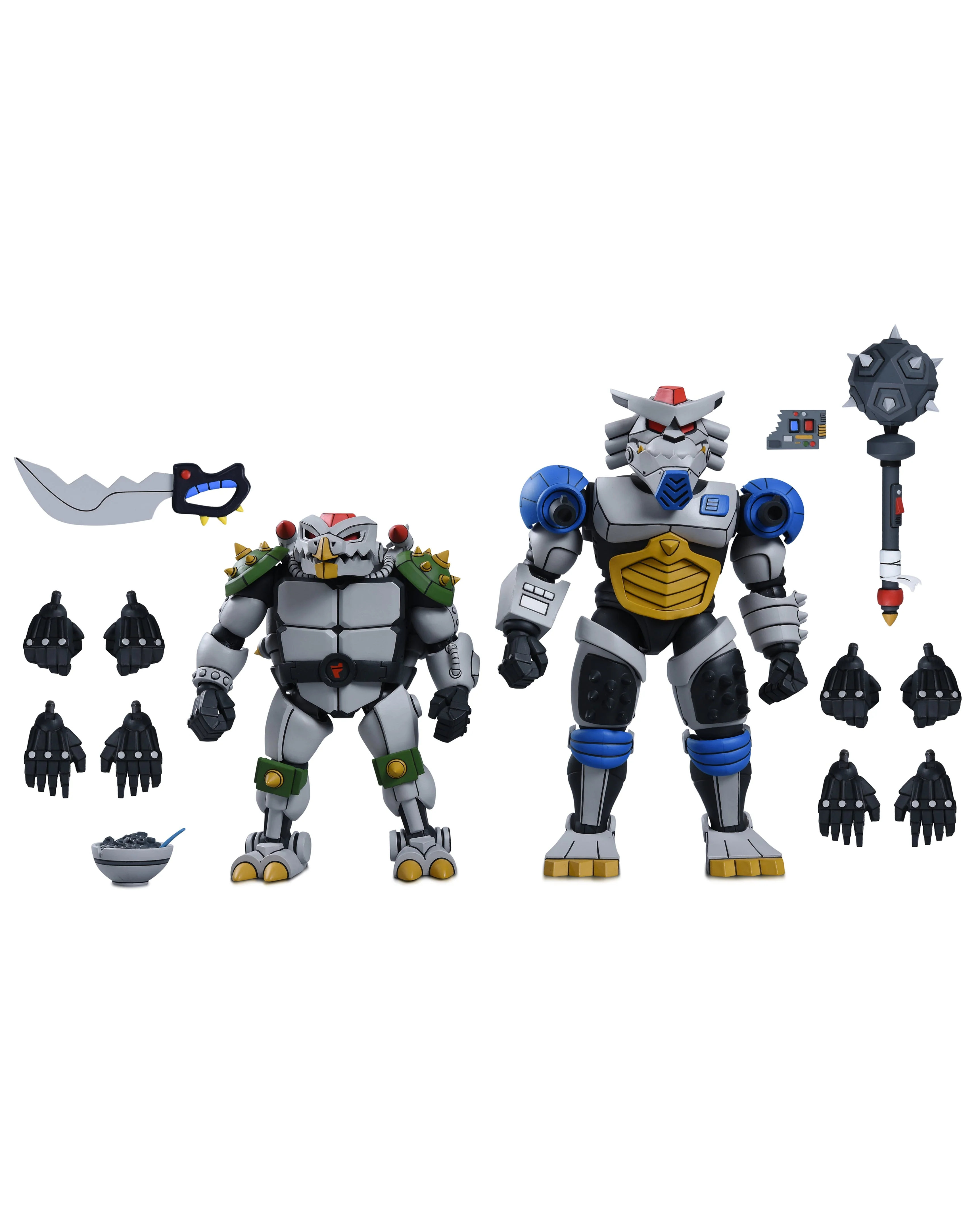 Teenage Mutant Ninja Turtles (1987 Cartoon) - Robo Tokka & Rahzar 7" Scale Action Figure 2-Pack - Image 15