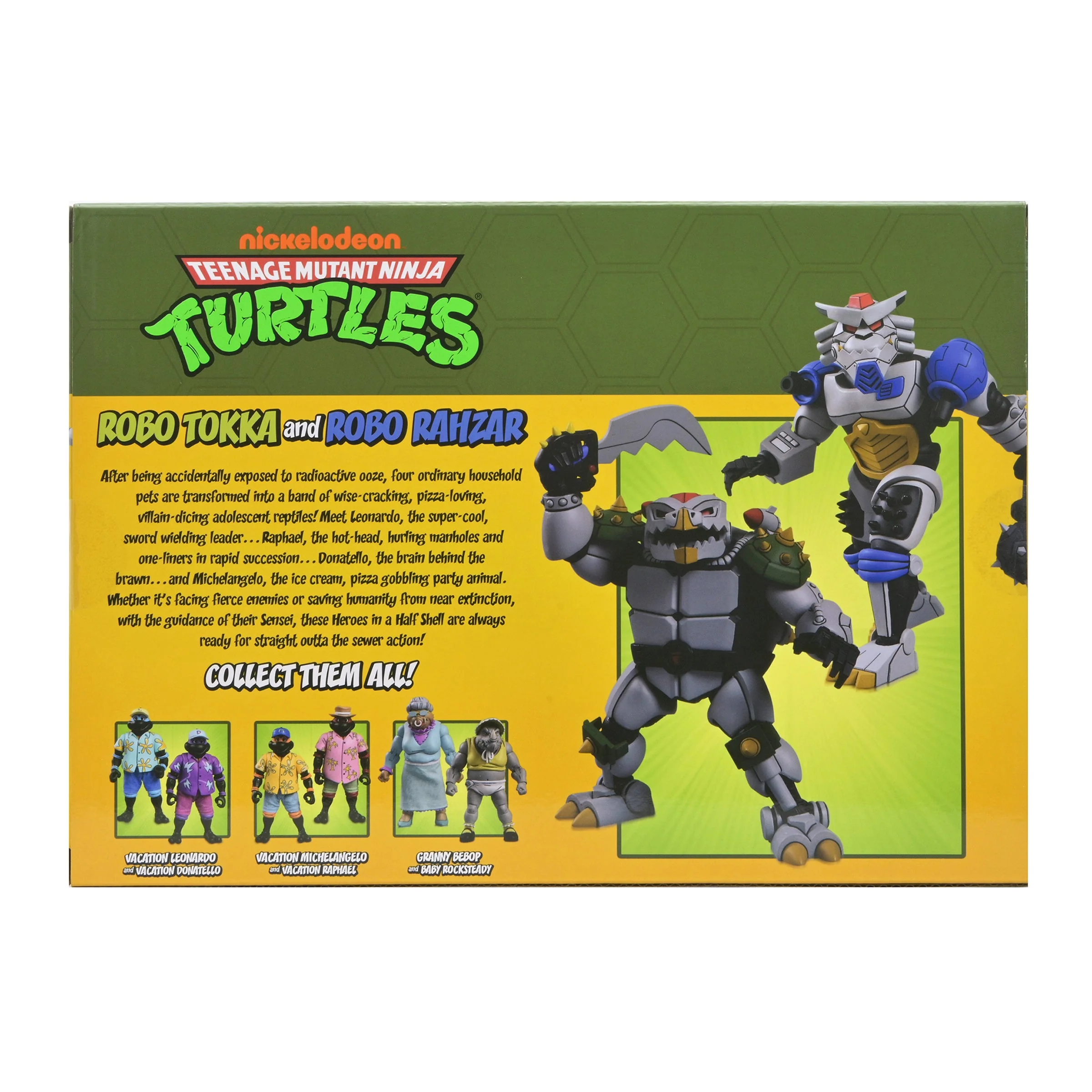 Teenage Mutant Ninja Turtles (1987 Cartoon) - Robo Tokka & Rahzar 7" Scale Action Figure 2-Pack - Image 17
