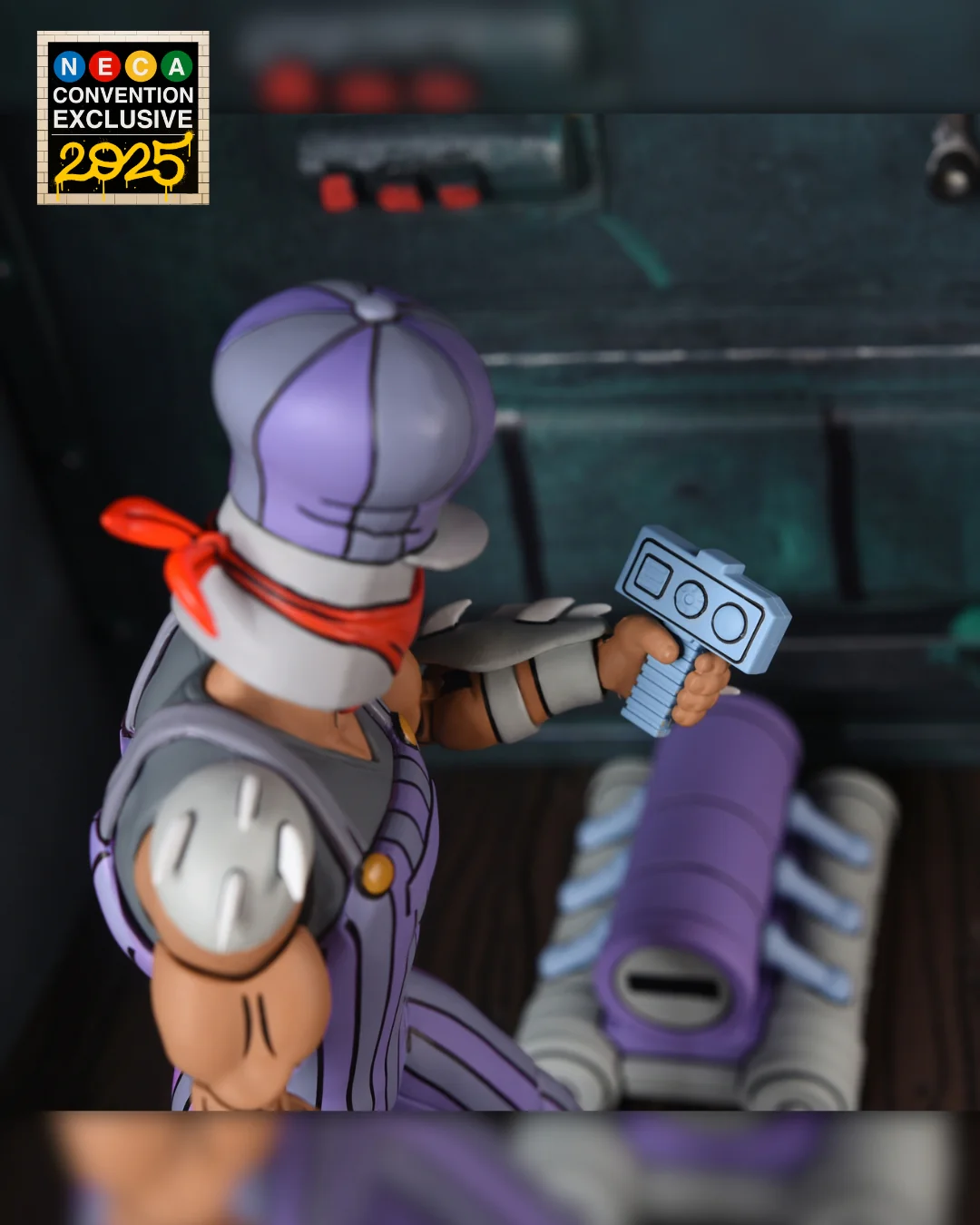 Teenage Mutant Ninja Turtles (1987 Cartoon) - Ultimate Train Track Takedown Shredder 7” Scale Action Figure (2025 CON EXCLUSIVE) - Image 10