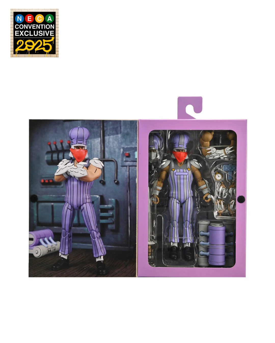 Teenage Mutant Ninja Turtles (1987 Cartoon) - Ultimate Train Track Takedown Shredder 7” Scale Action Figure (2025 CON EXCLUSIVE) - Image 13
