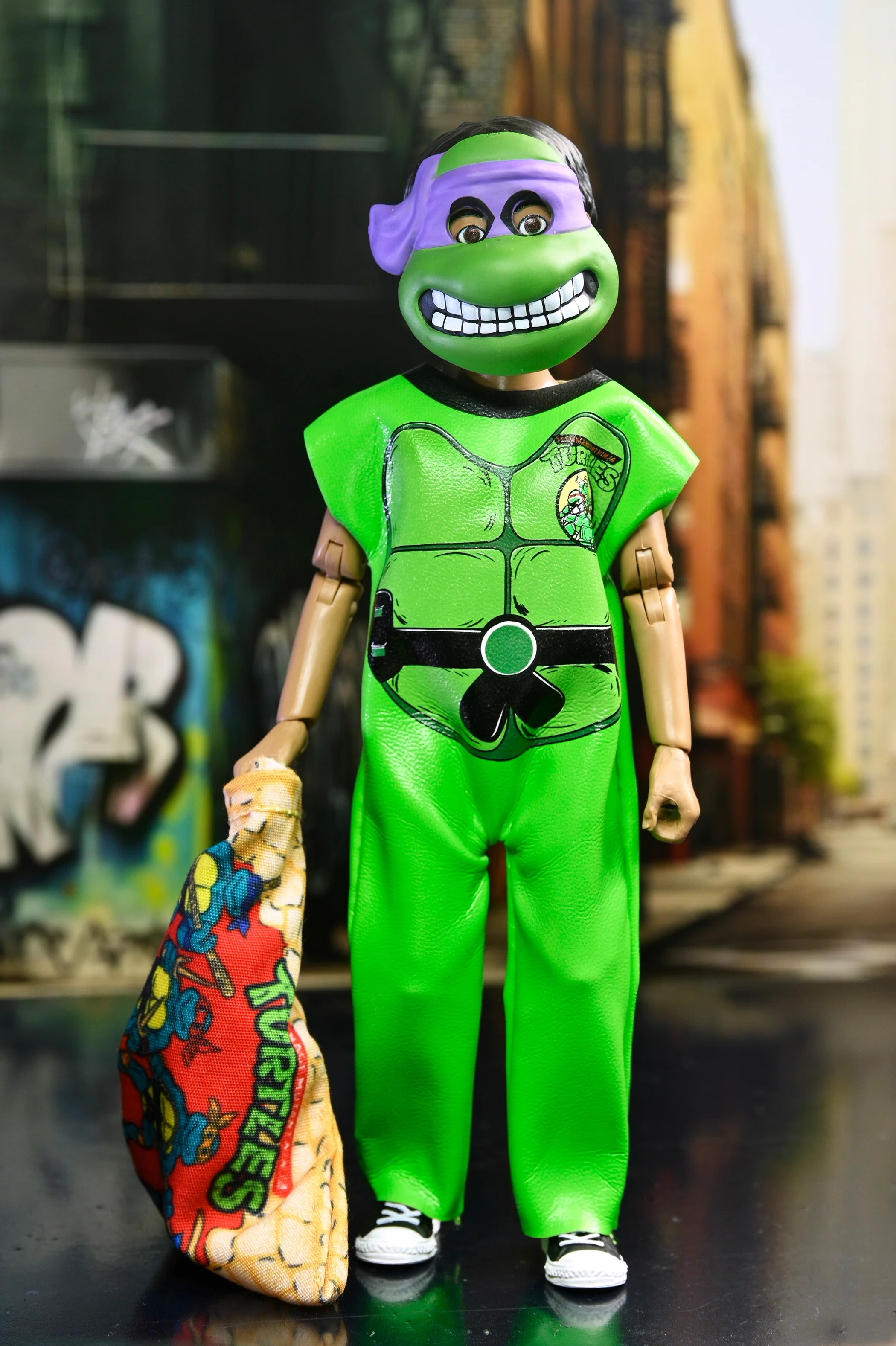 Teenage Mutant Ninja Turtles (1987 Cartoon) x Ben Cooper Costume Kids Collection Series 11 Bundle (Donatello, Leonard, Michelangelo, Raphael, Bebop, Rocksteady & Shredder) - Image 6