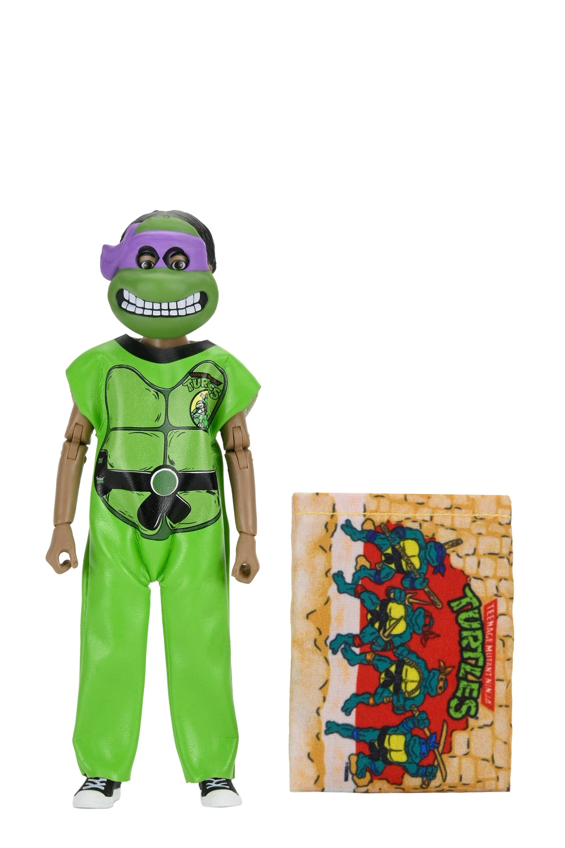 Teenage Mutant Ninja Turtles (1987 Cartoon) x Ben Cooper Costume Kids Collection Series 11 Bundle (Donatello, Leonard, Michelangelo, Raphael, Bebop, Rocksteady & Shredder) - Image 8