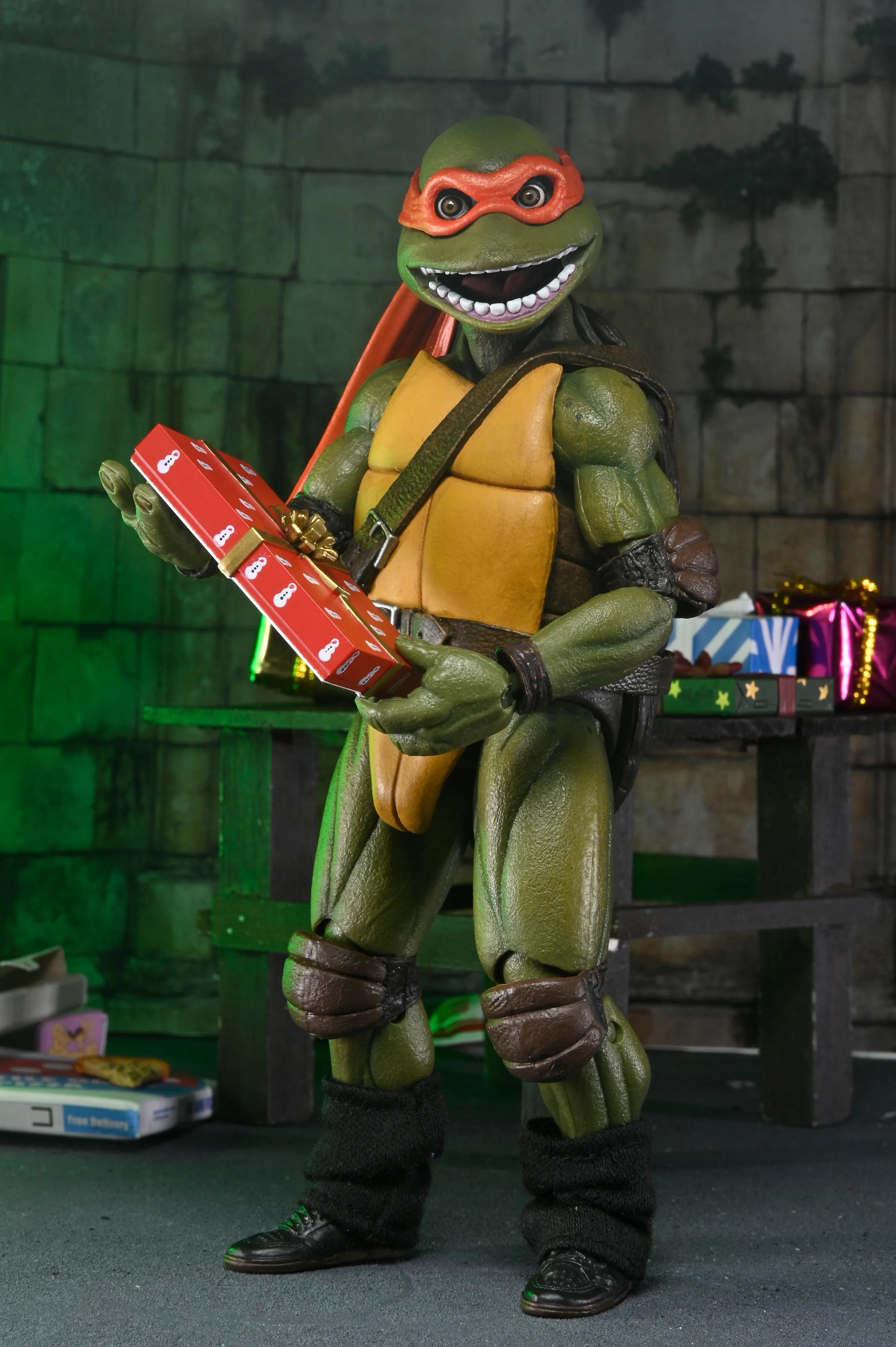 Teenage Mutant Ninja Turtles (1990 Movie) - Dimension X-Mas Vacation 7" Scale Action Figure (4-Pack) - Image 10