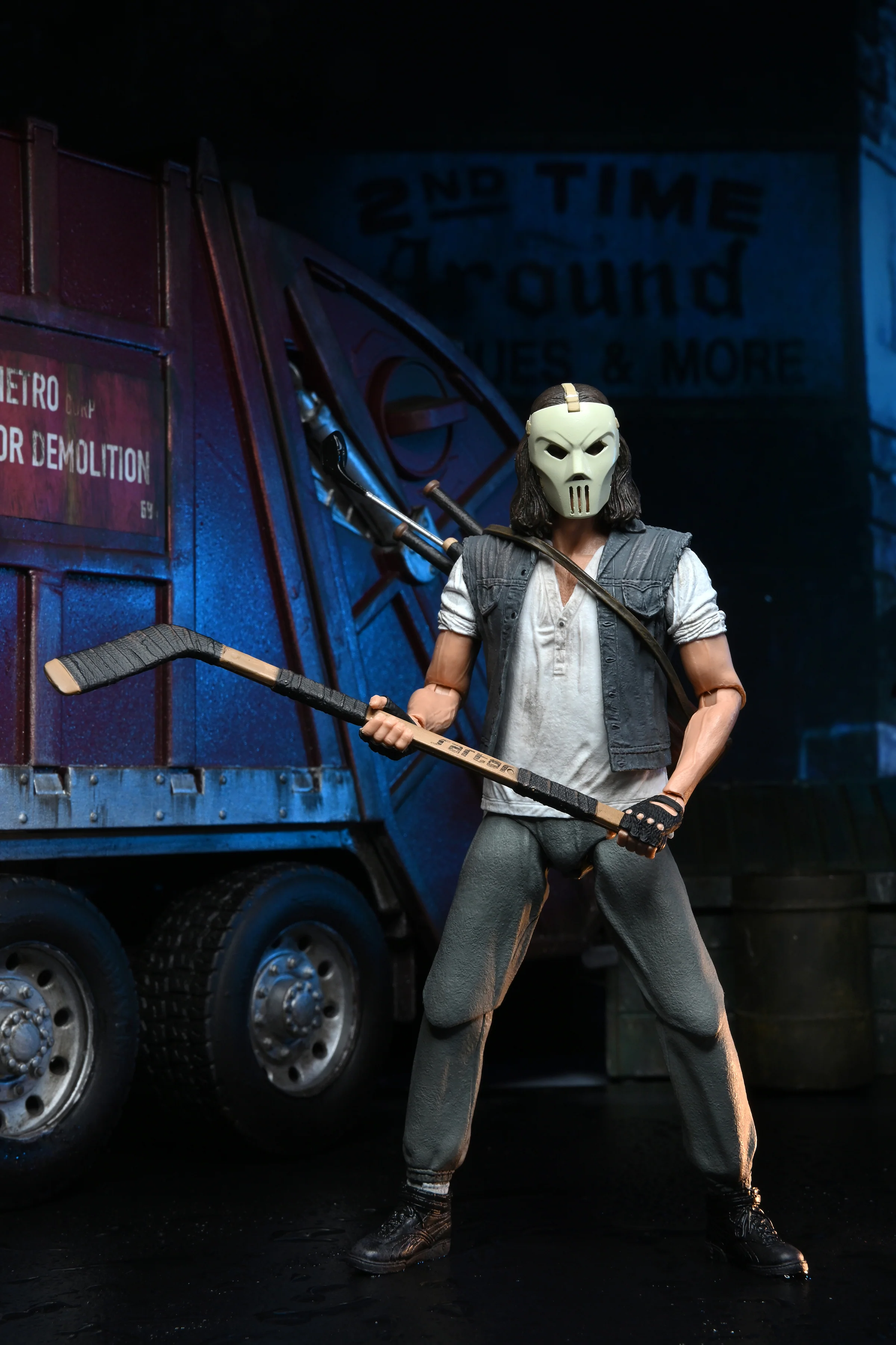 Teenage Mutant Ninja Turtles (1990 Movie) - Ultimate Casey Jones 7" Scale Action Figure - Image 7