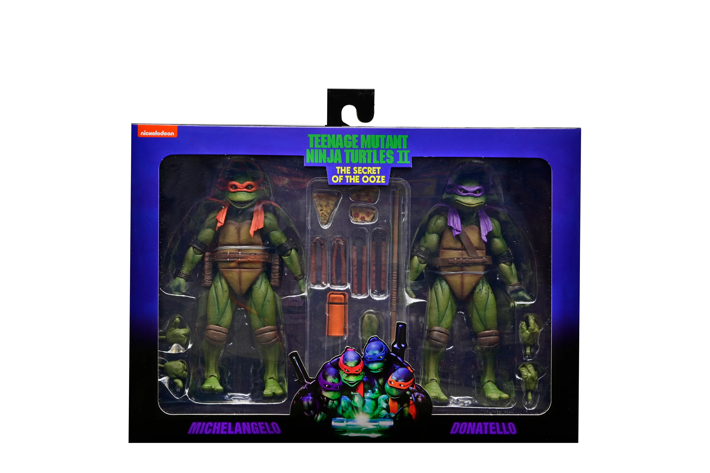 Teenage Mutant Ninja Turtles 2: Secret of the Ooze - Donatello & Michelangelo 7” Scale Action Figures (2-Pack) - Image 29