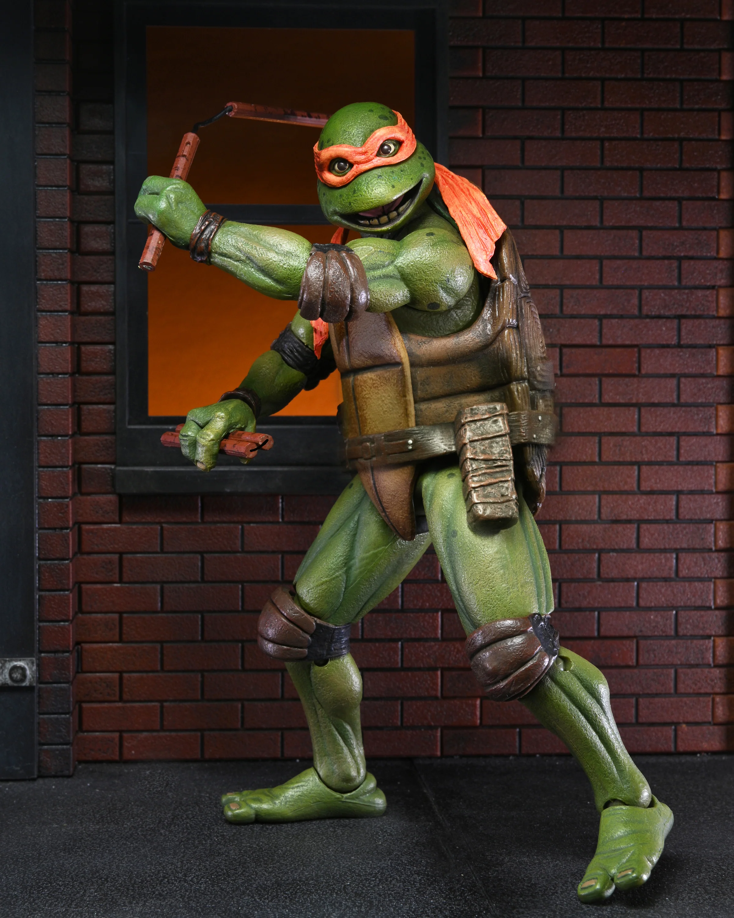 Teenage Mutant Ninja Turtles 2: Secret of the Ooze - Donatello & Michelangelo 7” Scale Action Figures (2-Pack) - Image 8