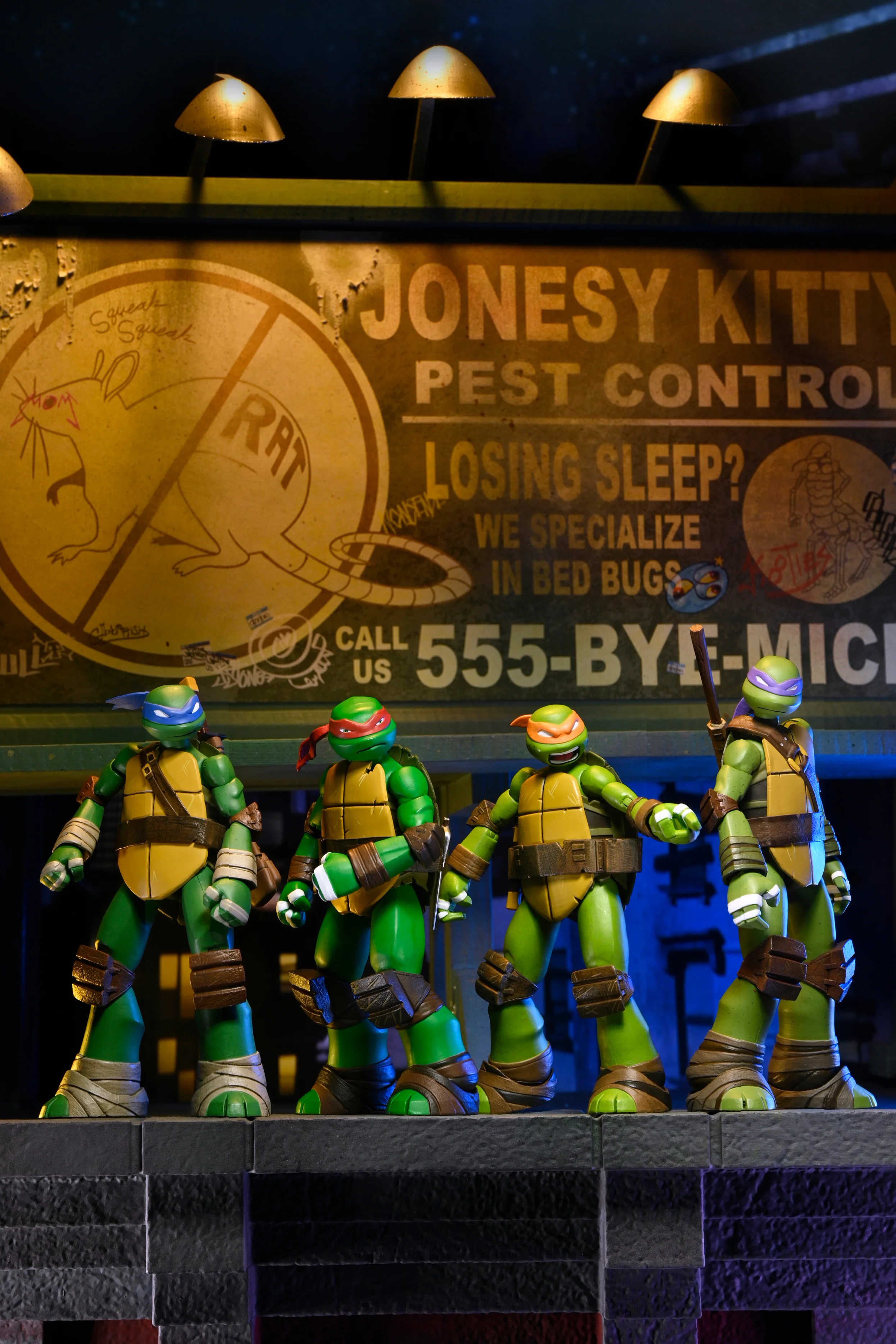 Teenage Mutant Ninja Turtles (2012 Cartoon) - Ultimate Leonardo, Donatello, Michelangelo & Raphael 7" Scale Action Figure Bundle