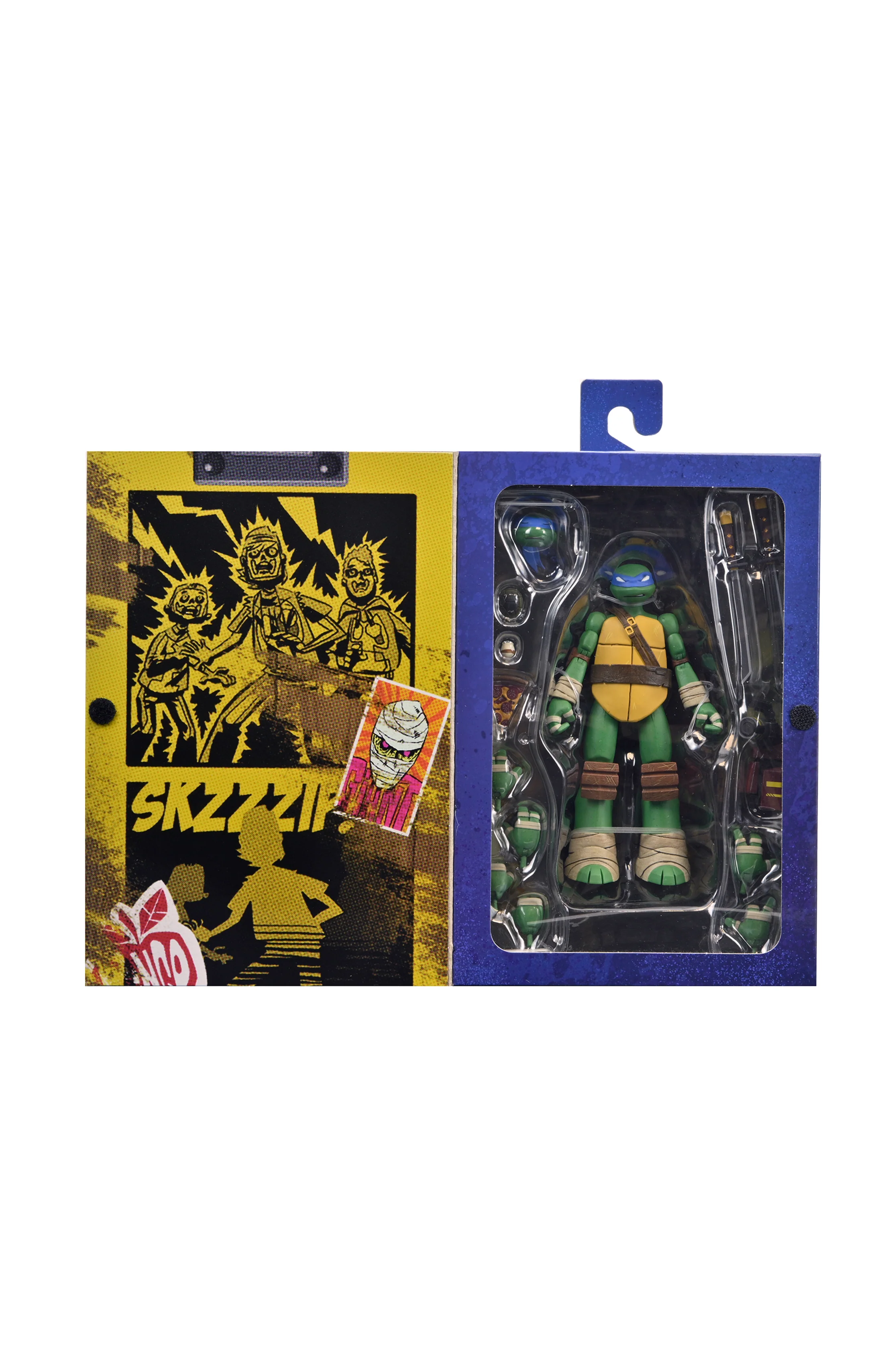 Teenage Mutant Ninja Turtles (2012 Cartoon) - Ultimate Leonardo, Donatello, Michelangelo & Raphael 7" Scale Action Figure Bundle - Image 18